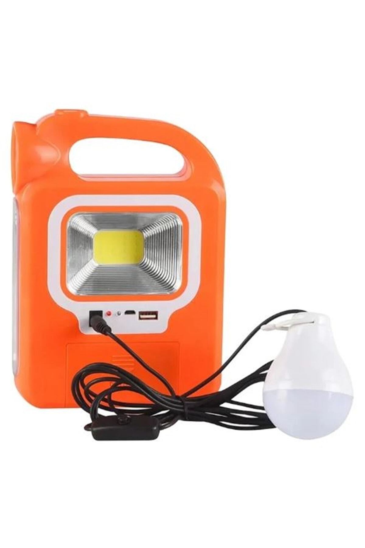 3-Stage Flashlight with Portable Solar Energy and Usb - Debris Light- Disaster Area Tent Lighting