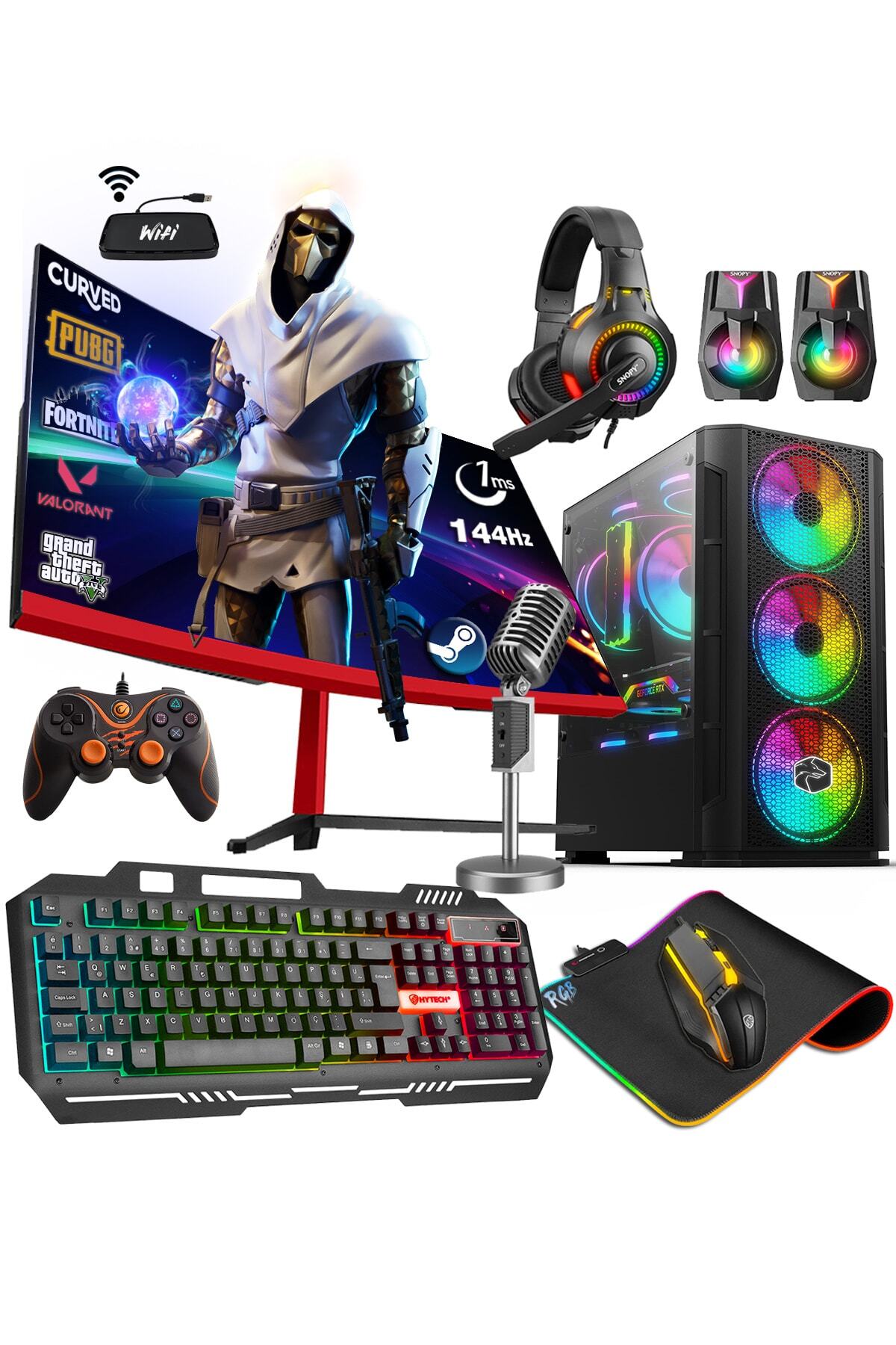 Gmx60 I5-347016gb 1tb+240gb Ssd 4gb Rx550 23.8" Gaming Desktop