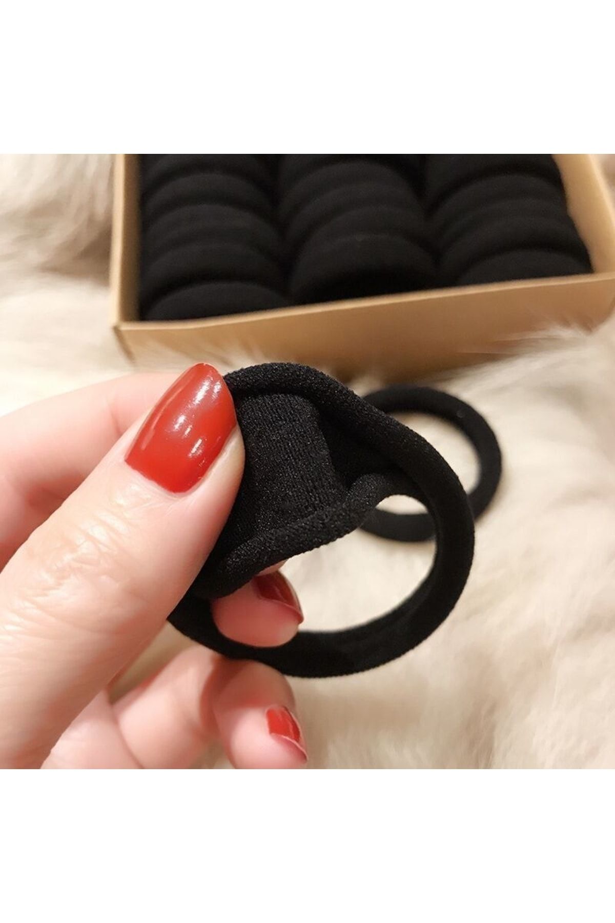 GÜLPEŞE-Women's Hair Clip, Elastic Buckle 2