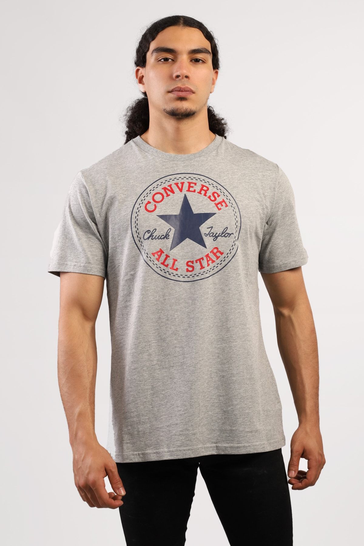 Converse T-Shirt Herren grau - Trendyol