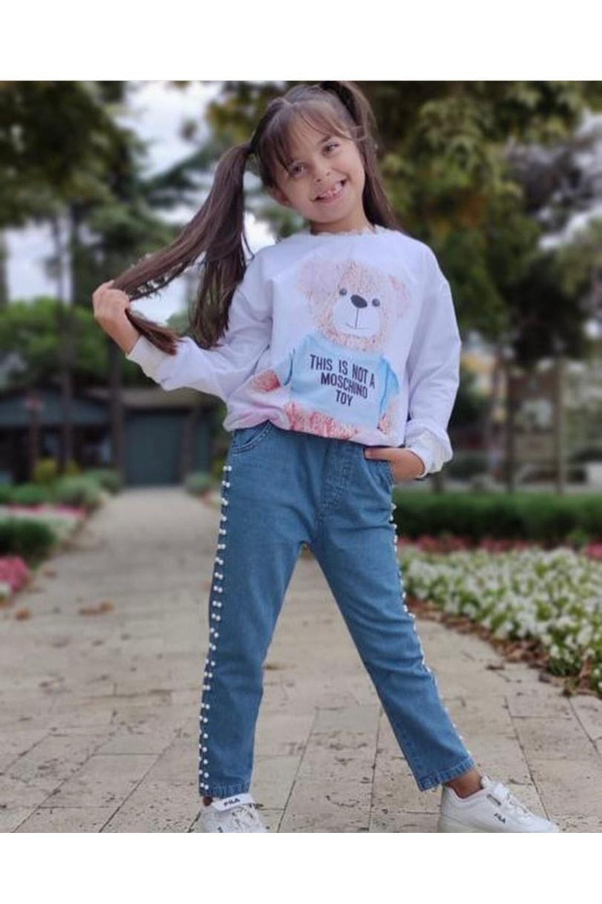 Sweet top girl jeans