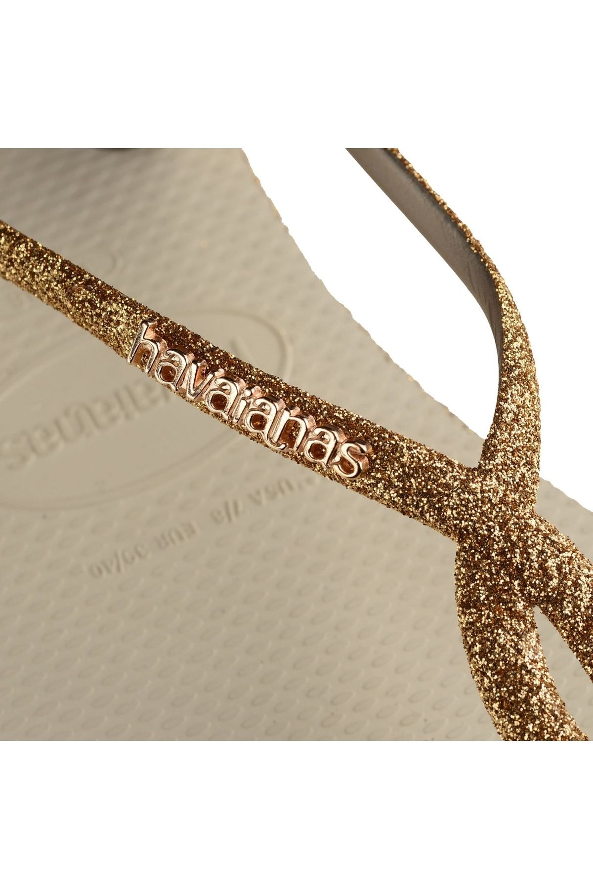 Havaianas glitter oro best sale