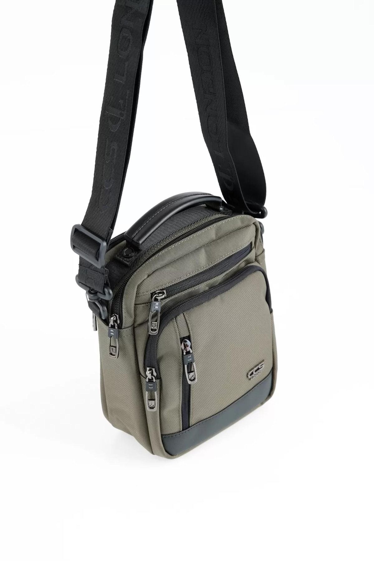 S Shoulder Bag Green Plain