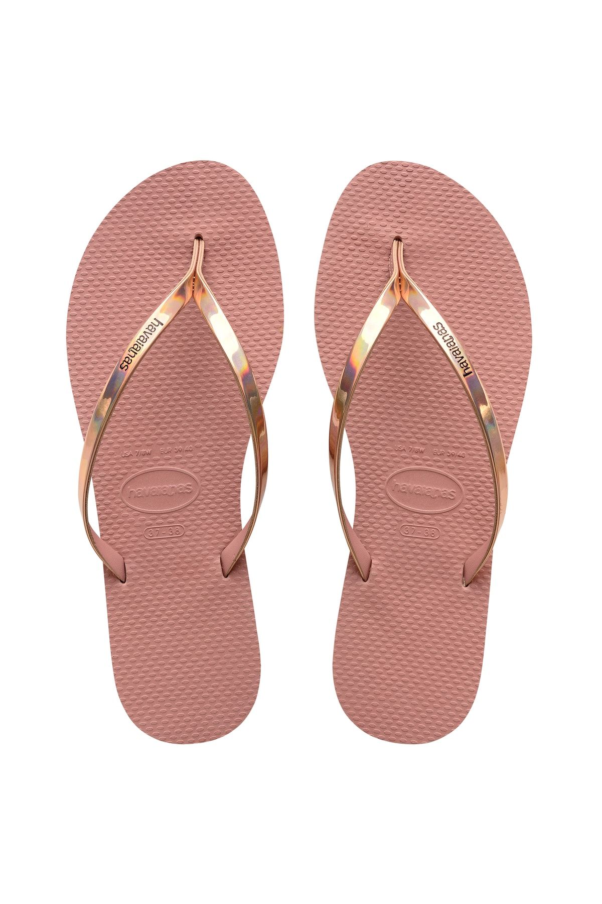 Havaianas you clearance metallic rose
