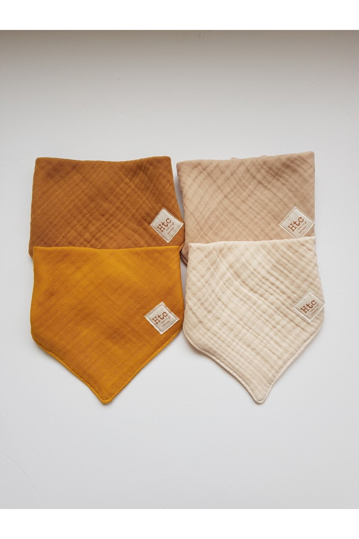 Htcbabyco 8 Katlı Müslin Mama Önlüğü