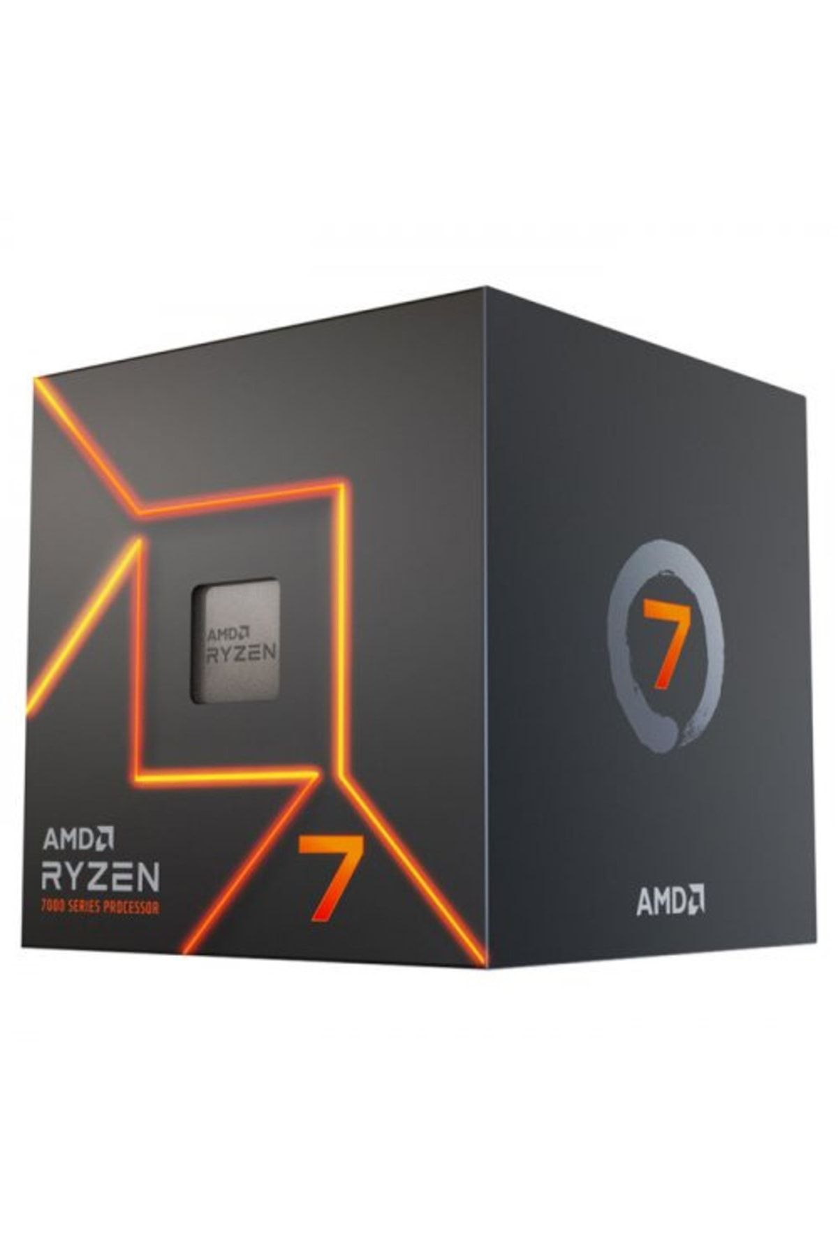 Amd-Ryzen 7 7700 8 Core, 3.8-5.30Ghz, 40Mb Cache, 105W, Am5 Socket, Box (with Graphics Card, F 2