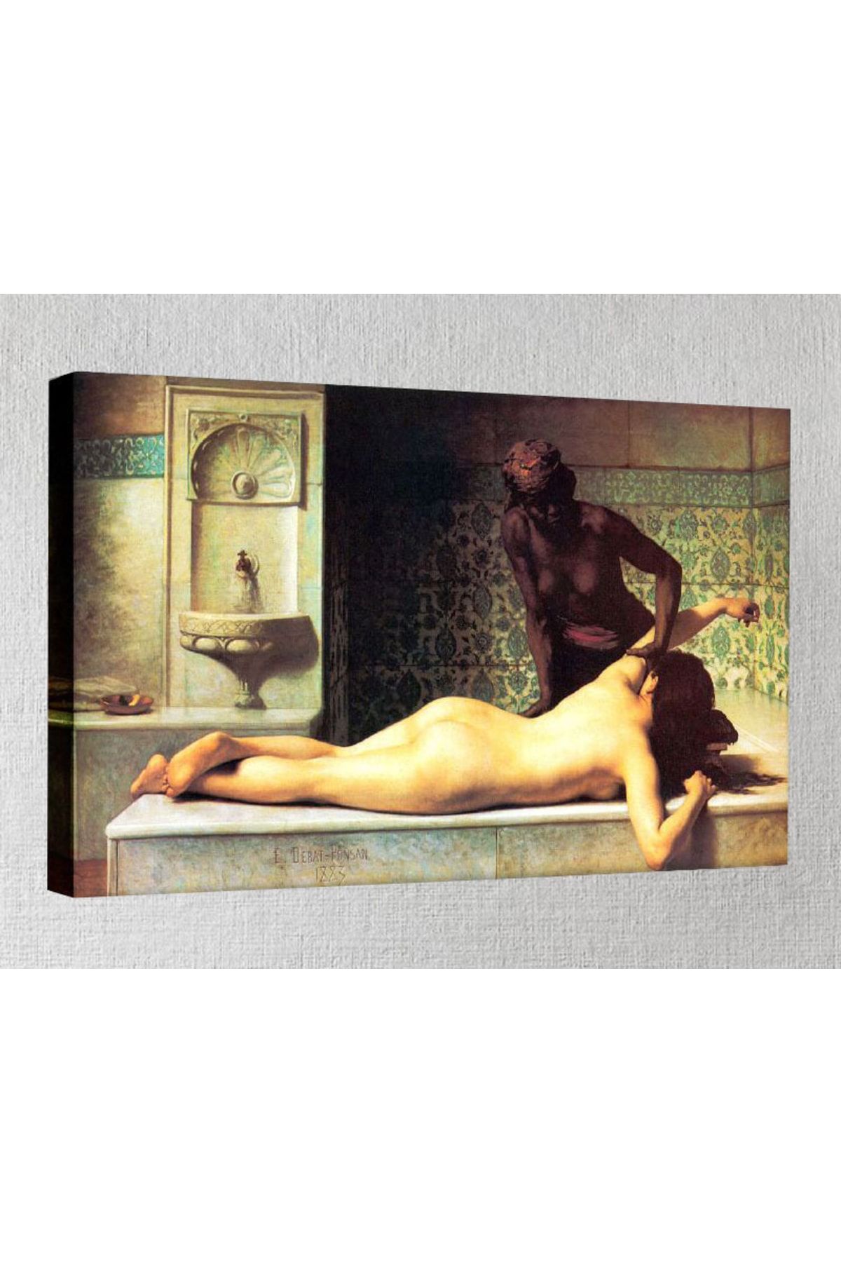 KNEPH COLLECTION Kanvas Tablo - 100x140 Cm - Osmanlı Resimleri- Osm08