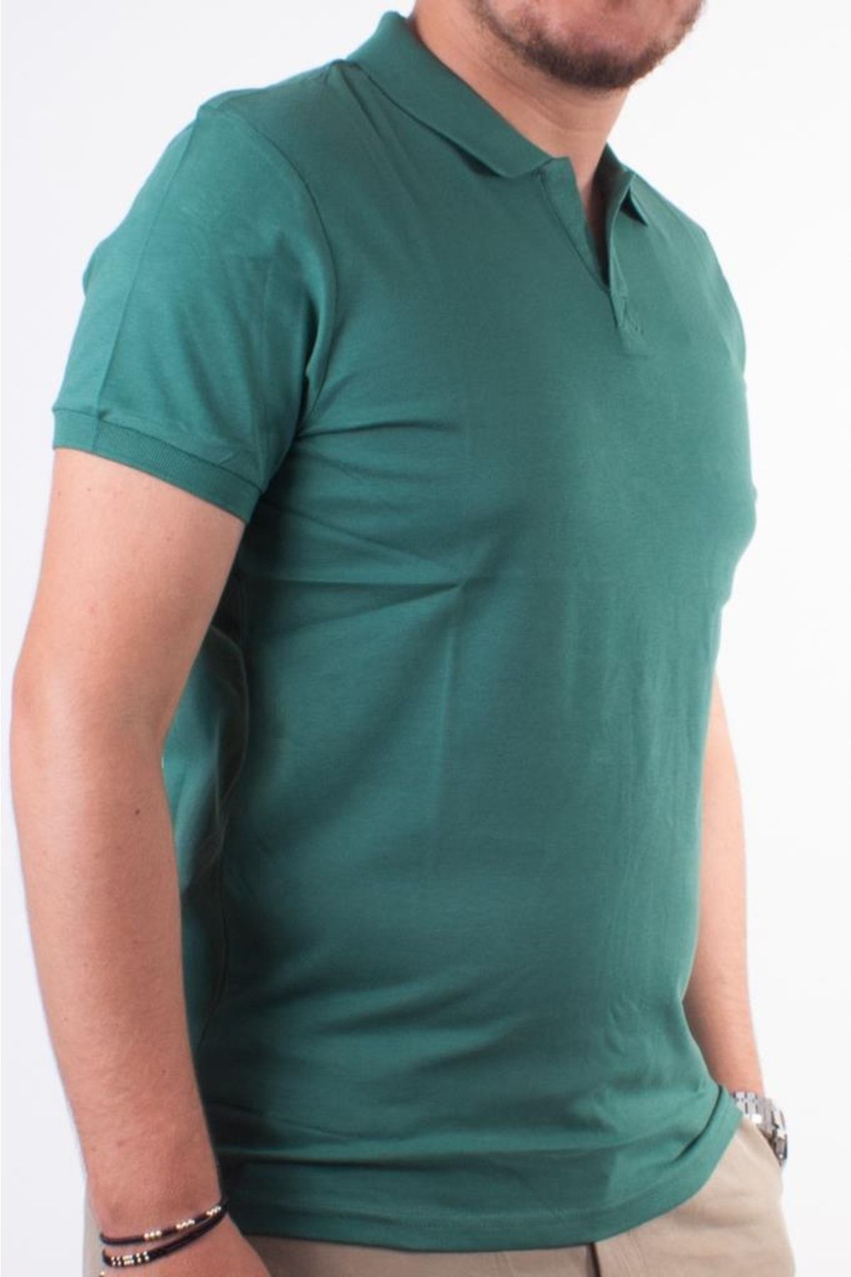 Dark green polo hot sale t shirt