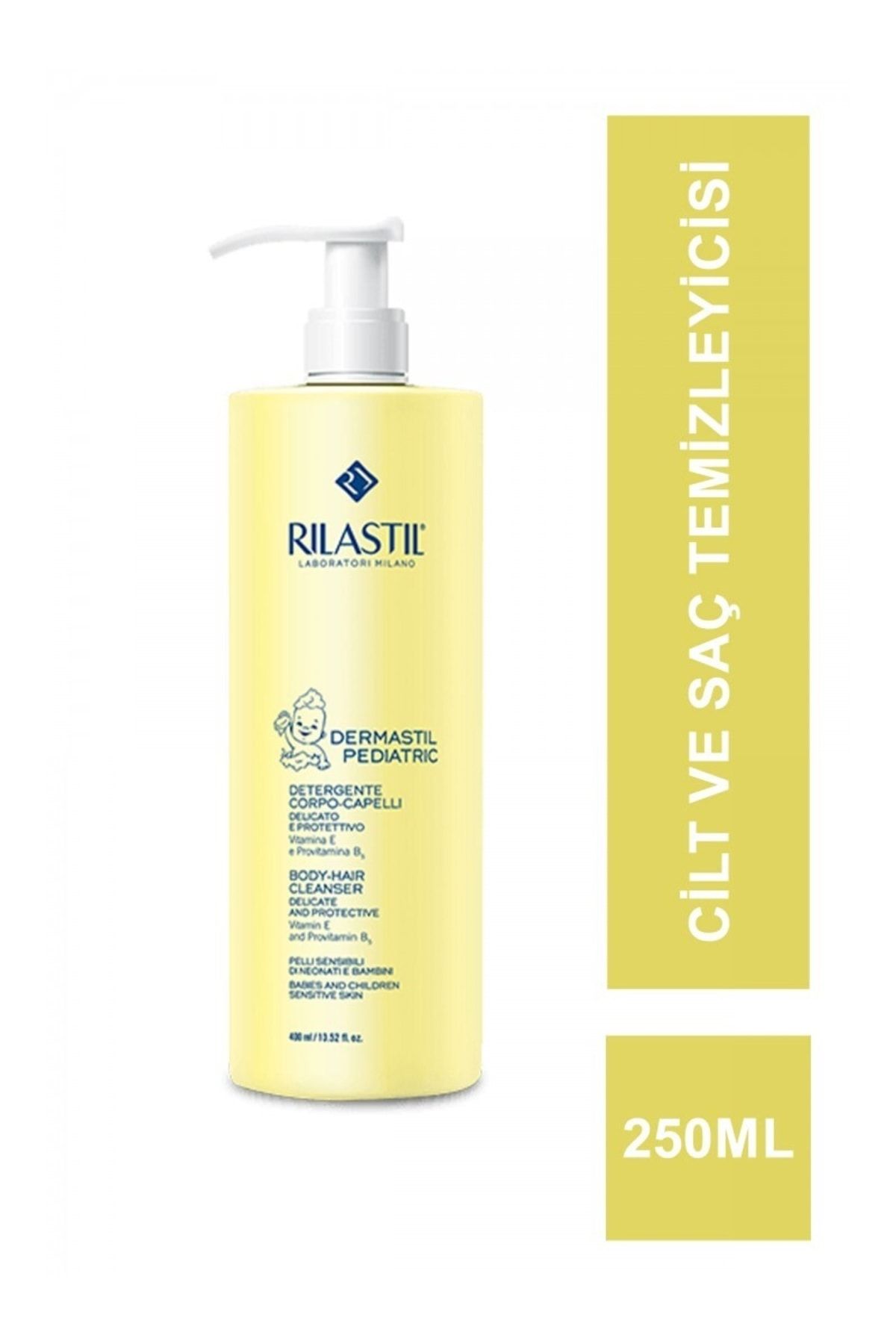 Rilastil Dermastil Pediatric Body - Hair Cleanser Cilt Ve Saç Temizleyicisi 250 Ml
