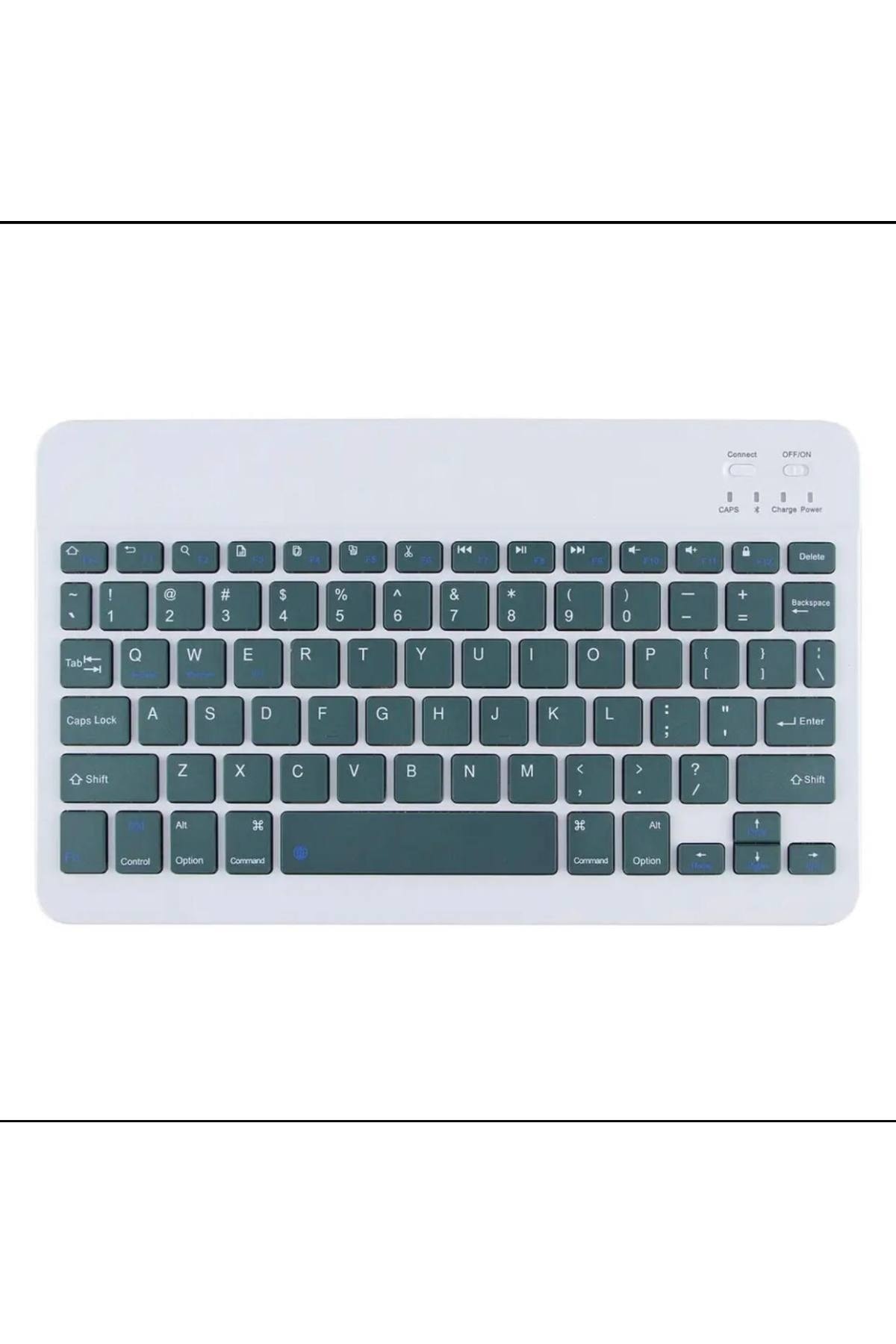 Samsung Galaxy Tab A T580 T585 T587 Uyumlu Bluetooth Klavye Kablosuz Q Klavye