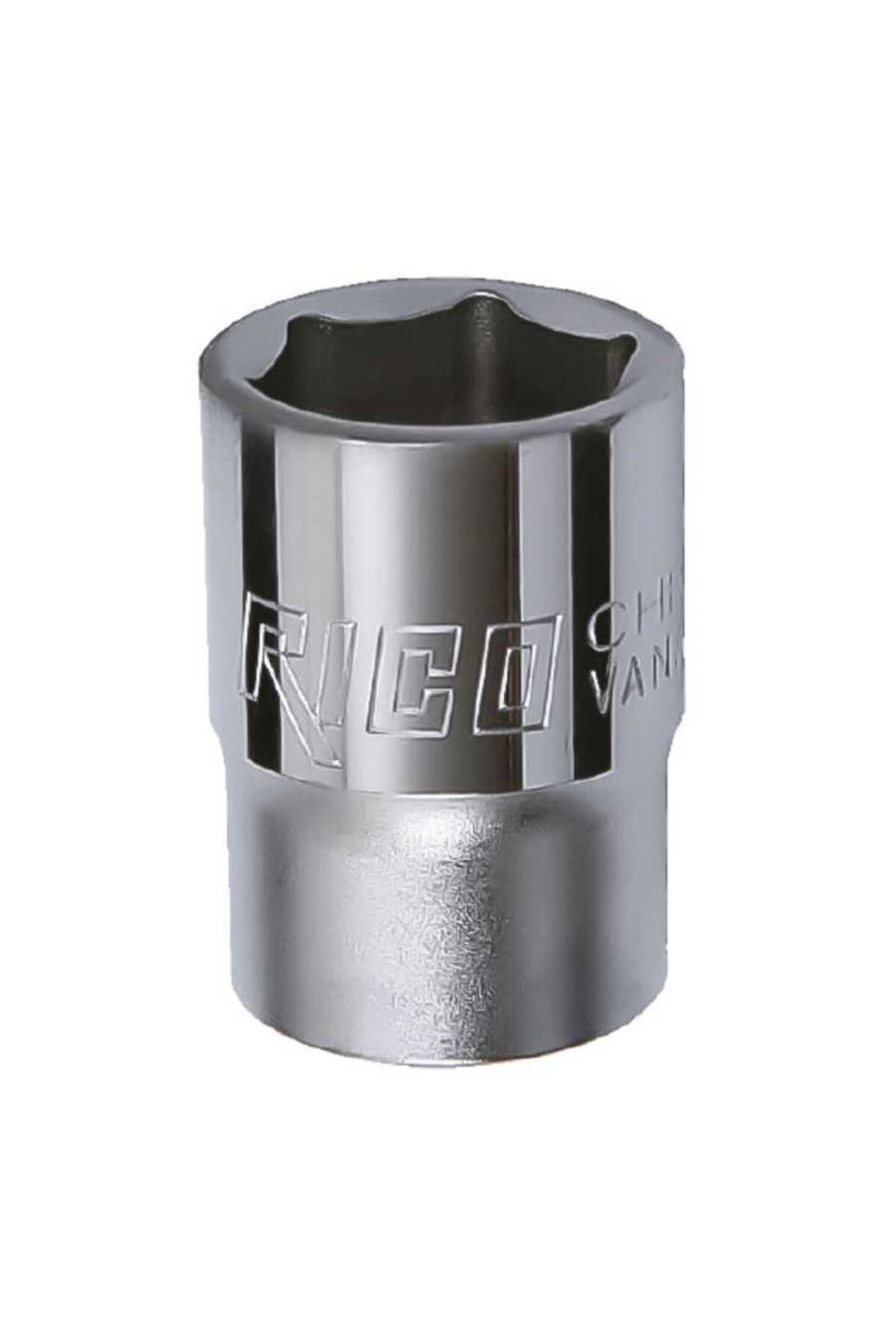 Rico-1/4” Short Socket 6 Corners 11mm 1