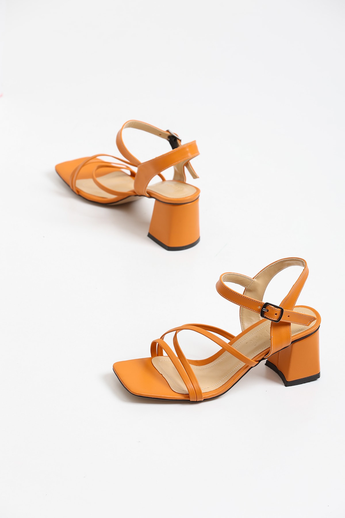 Santamarina Kadın Alya Orange Cilt Bantlı Sandalet