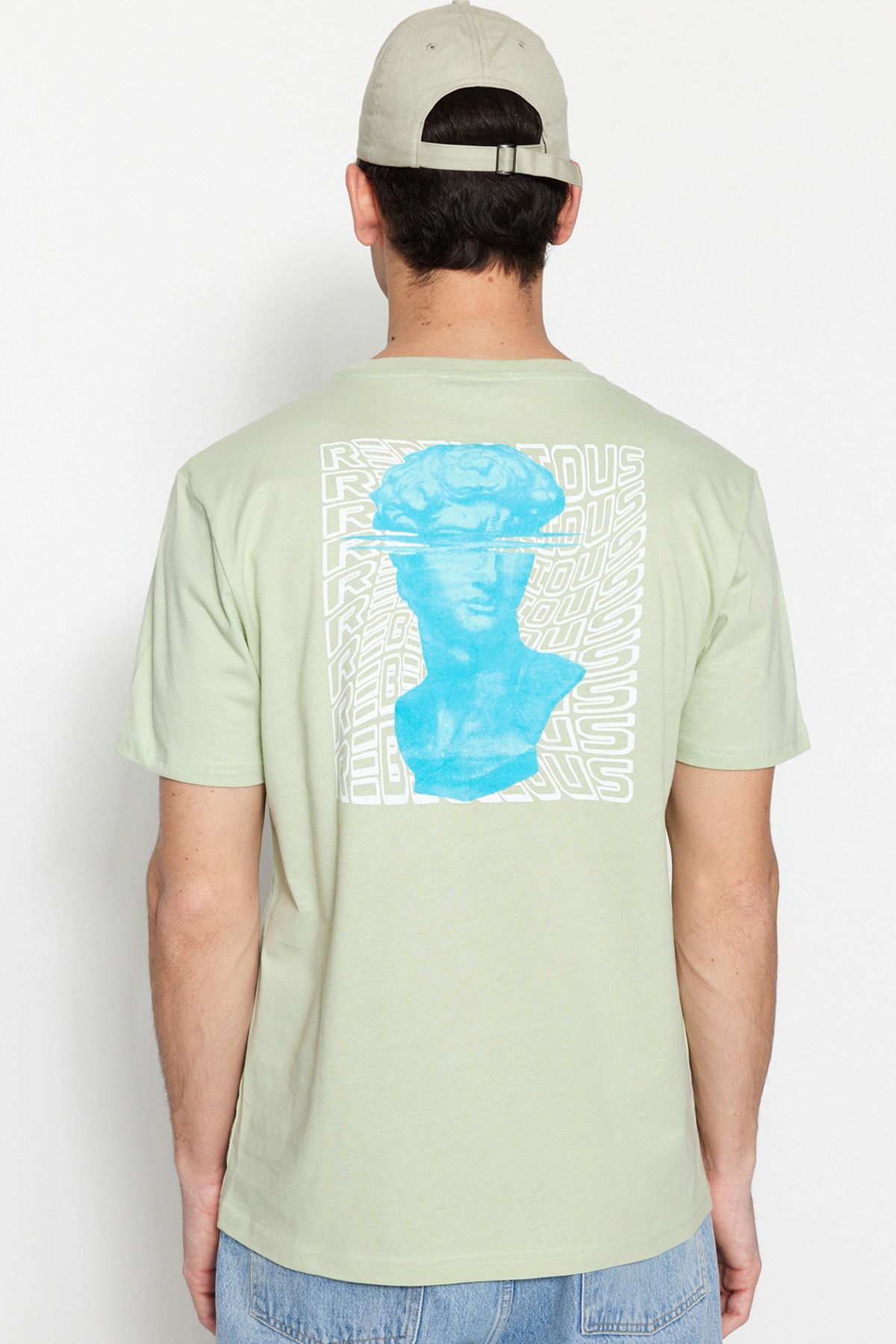 Trendyol Collection T-Shirt Grün Regular Fit