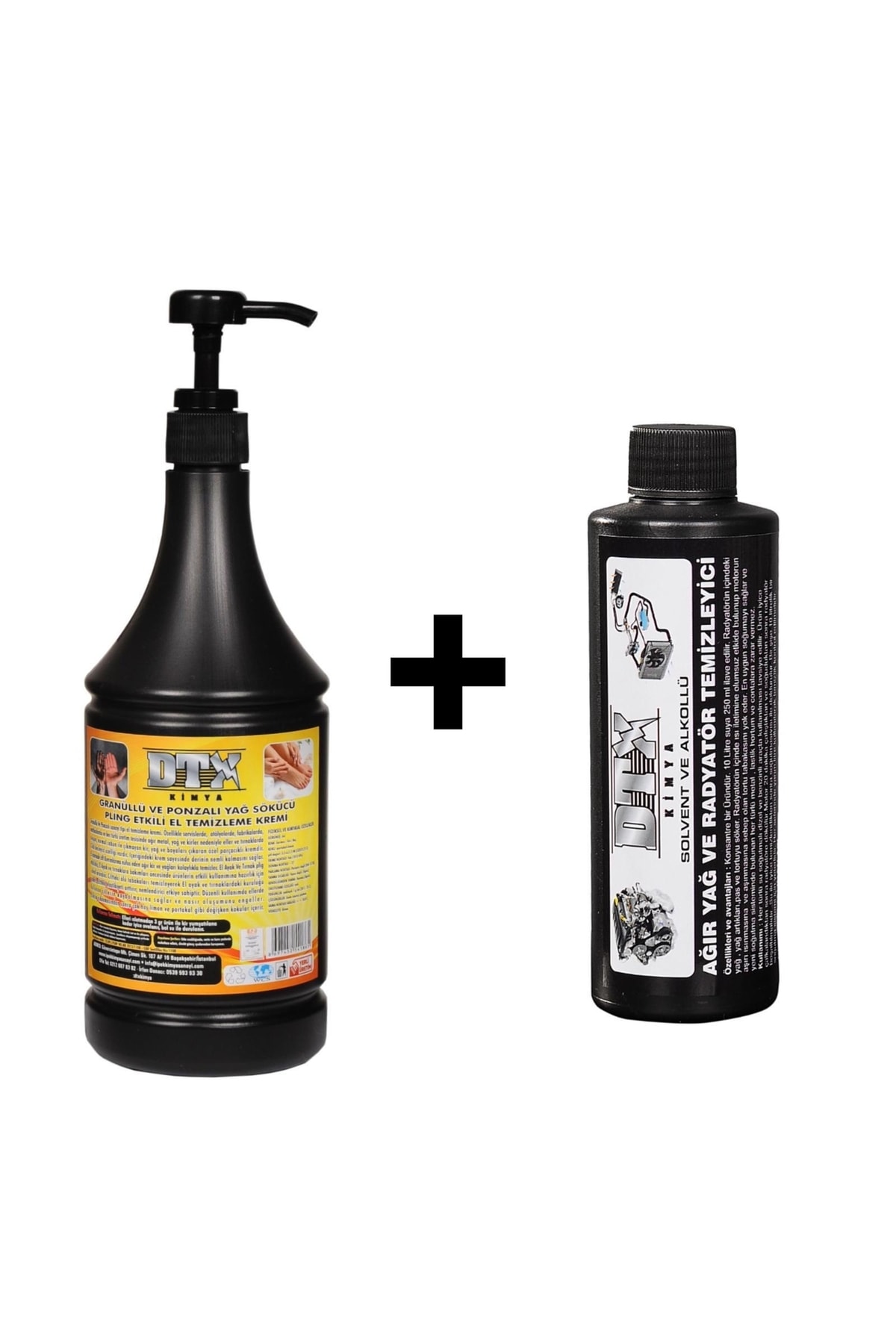 Granüllü El Temizleme Kremi ( Sabunu ) 1 Kg & Alkollü Intercooler Temizleme Sıvısı 1 Lt