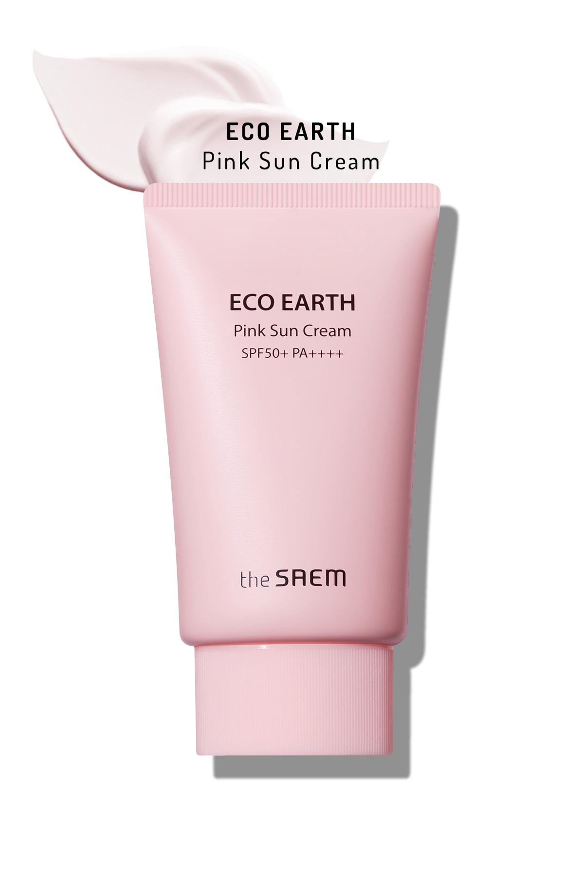 THE SAEM Ton Dengeleyici Işıltı Veren Güneş Kremi 50 gr - Eco Earth Pink Sun Cream SPF 50+ ve PA++++