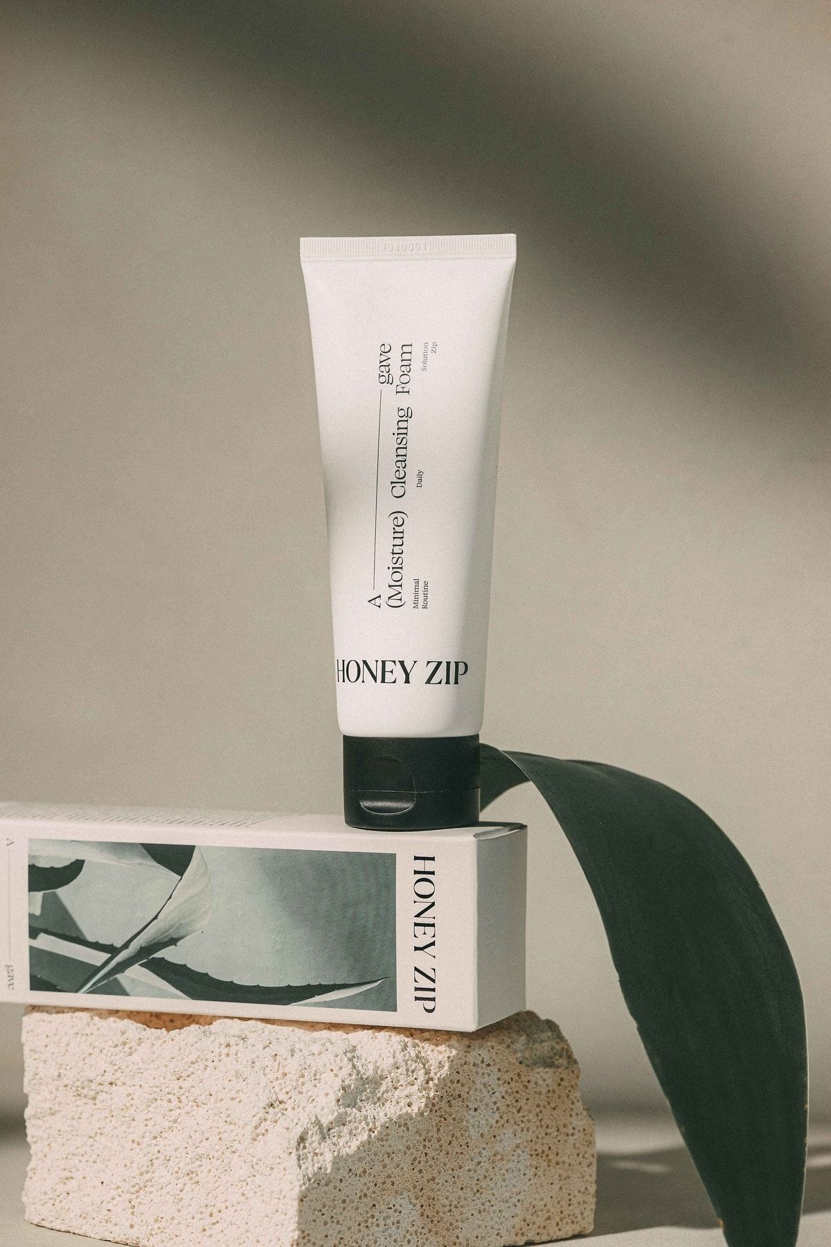 HONEY ZIP-Honeyzip Agave Moisture Cleansing Foam 120gr- Moisturizing Cleansing Foam-with Salicylic Acid (BHA) 4