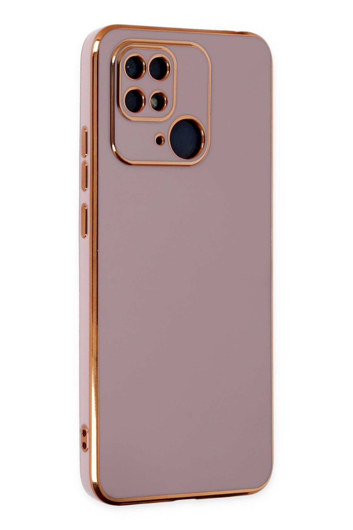 Xiaomi Poco C40 Compatible Case Gold Detailed Vivid Color Silicone