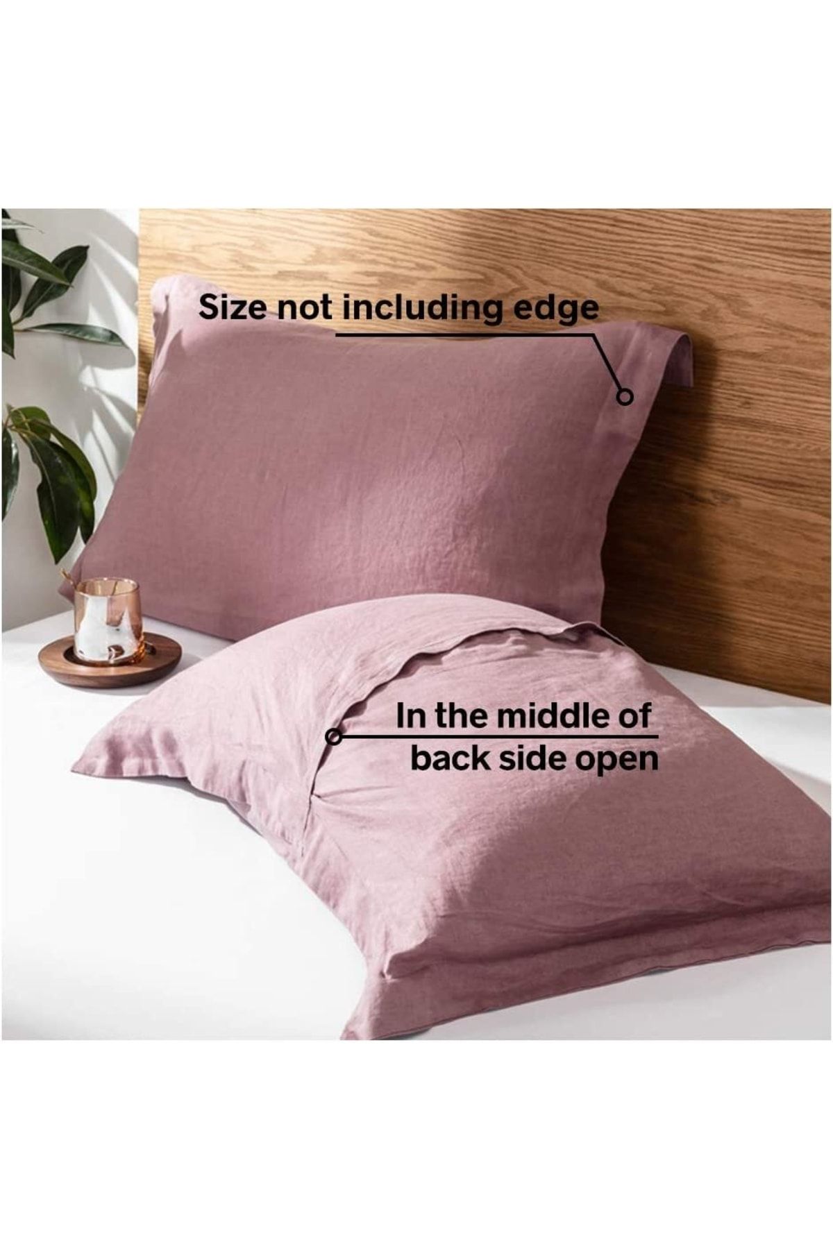 Pillow case that opens in the middle discount