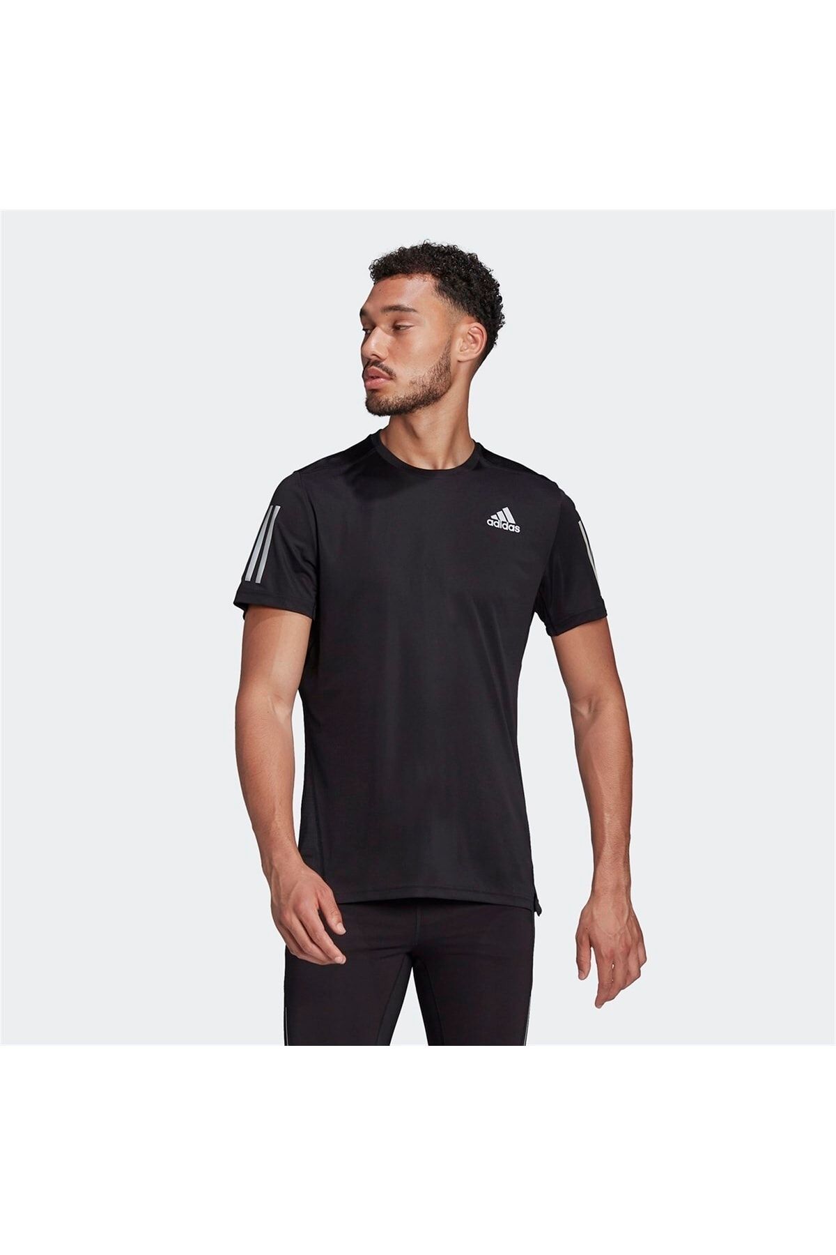 adidas Kadın Siyah Own The Run Tee Siyah T-shırt