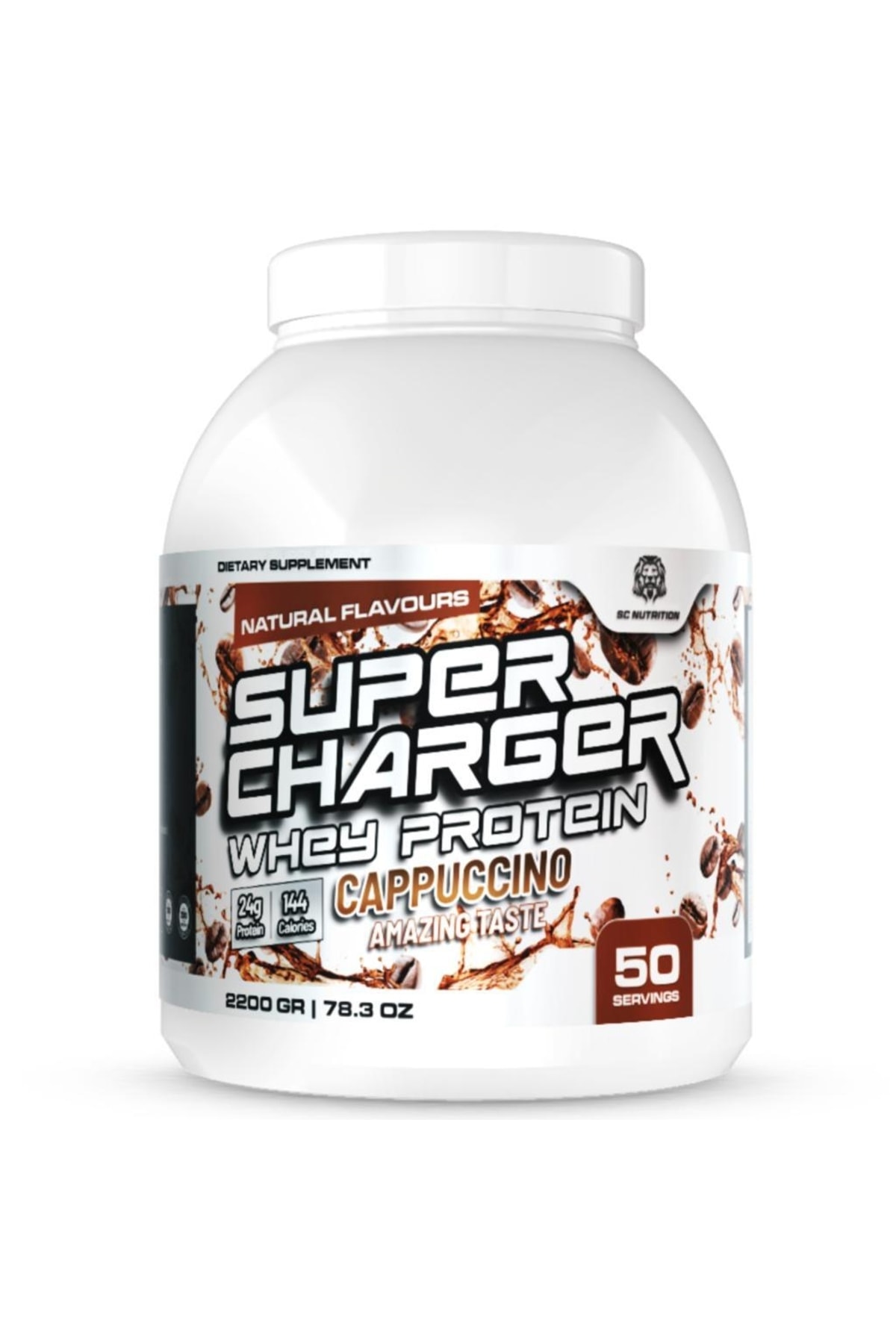 scnutrition Sc Nutrition Super Charger Whey Protein Cappuccınno