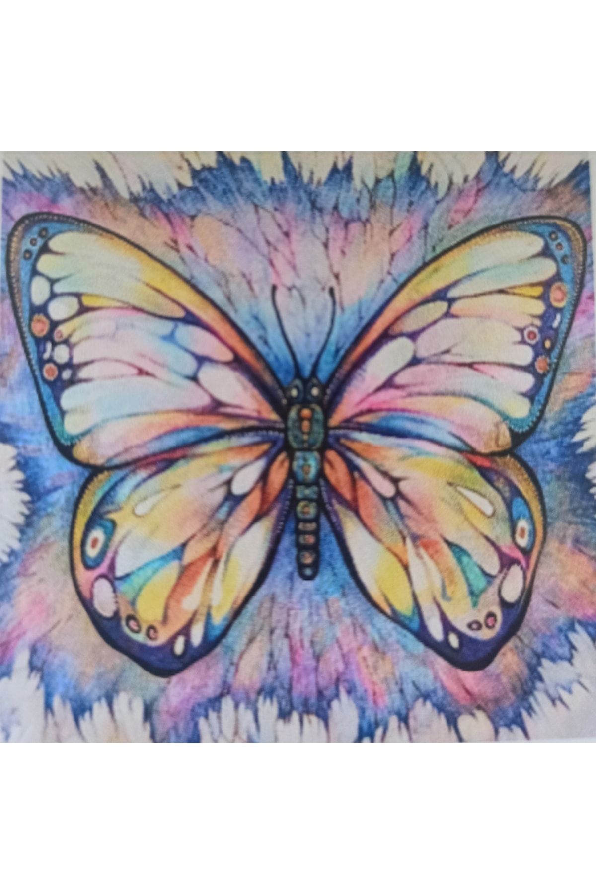 MENTAŞ Boncuklu Goblen 5d Taşlı Mozaik Elmas Goblen Diamond Picture Kıt 30x30 Tamamı Yuvarlak Boncuklu