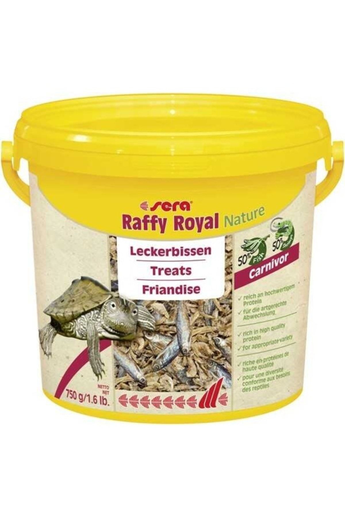 SERA Raffy Royal Nature 100 gr Poşette (AÇIK) Yem Skt: 12/2027