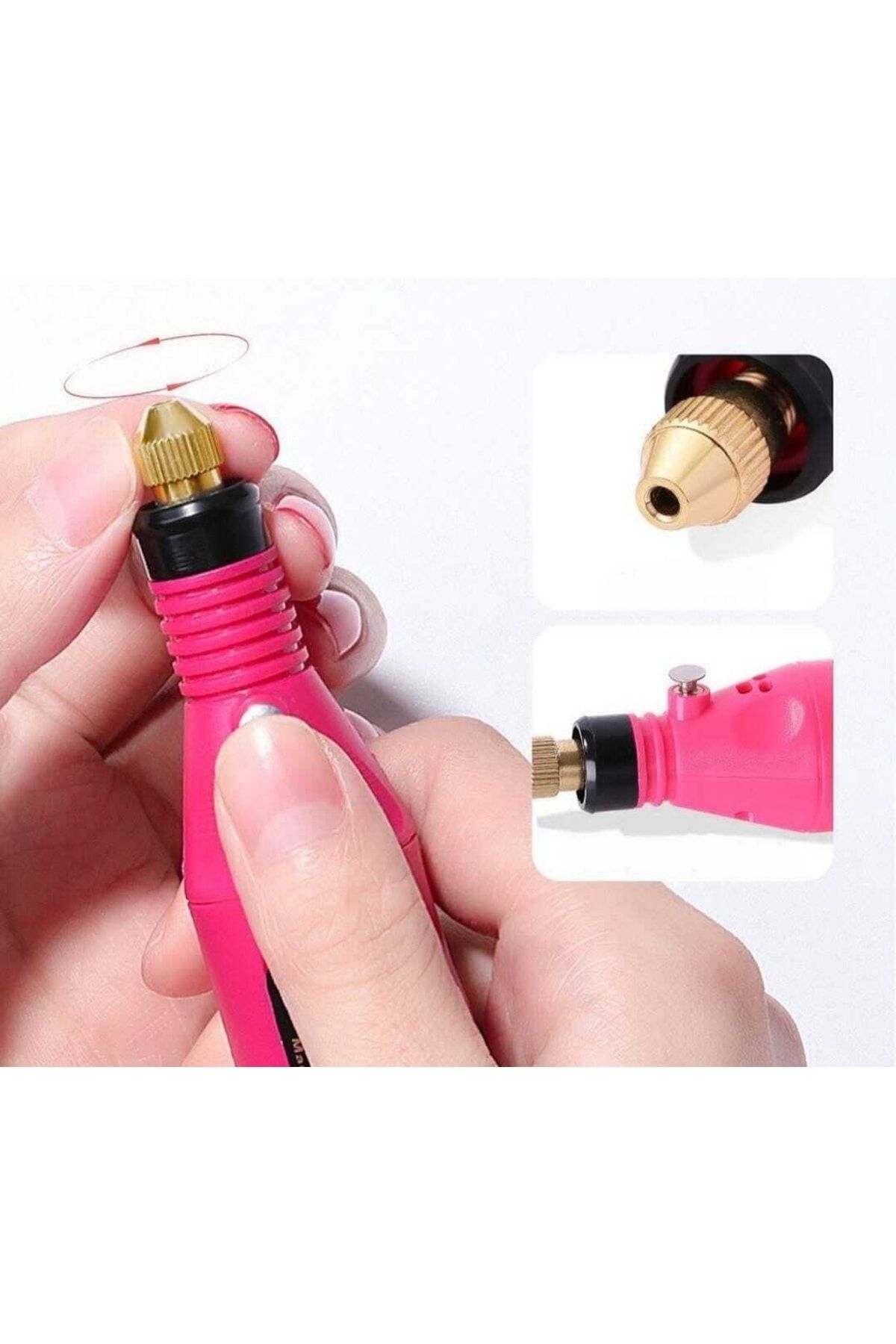 Pink world Kalem Freze Elektirikli [ Manikür Pedikür] Makinesi OH9702