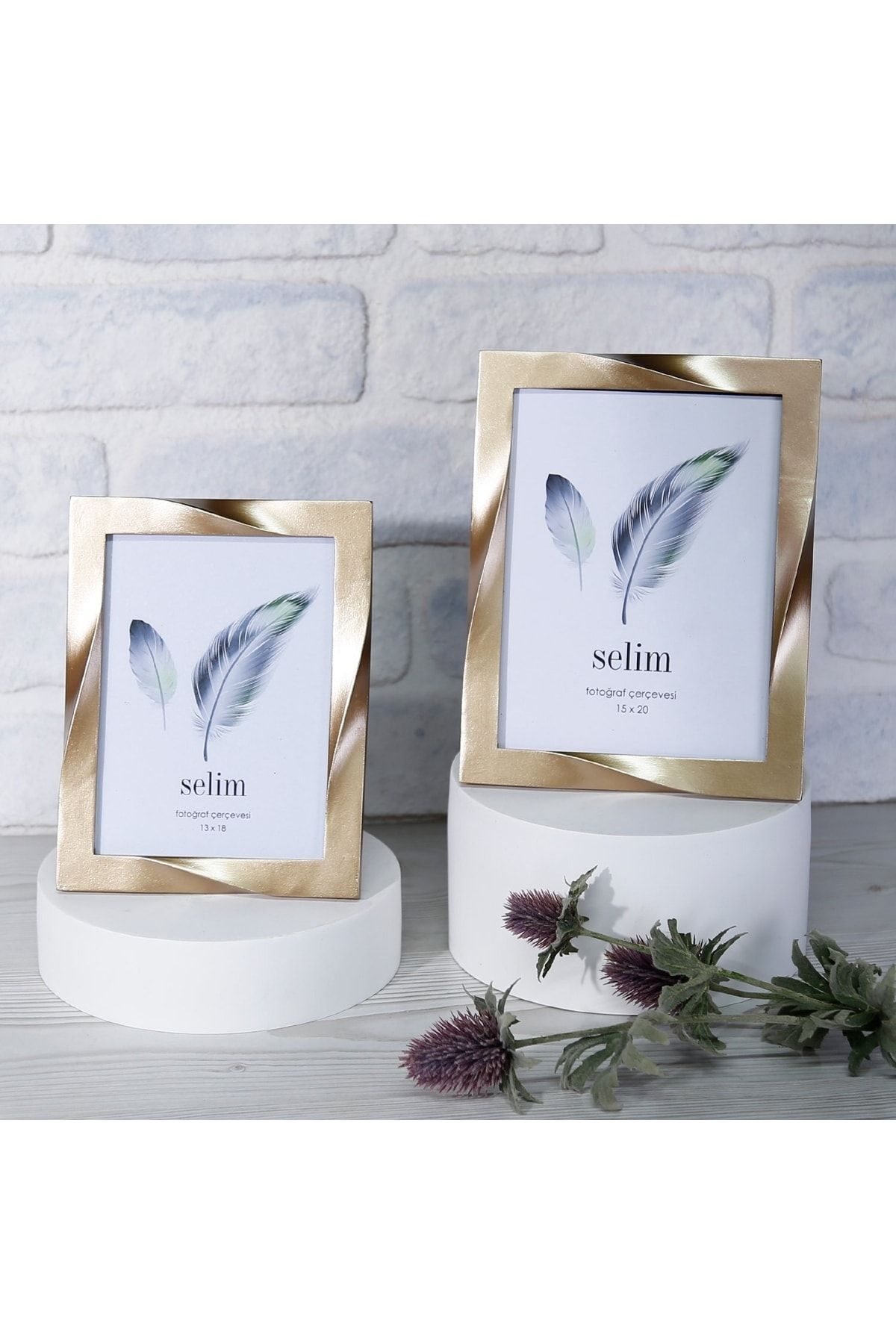 Selim-15x20 إطار منحني من فرو المنك 4
