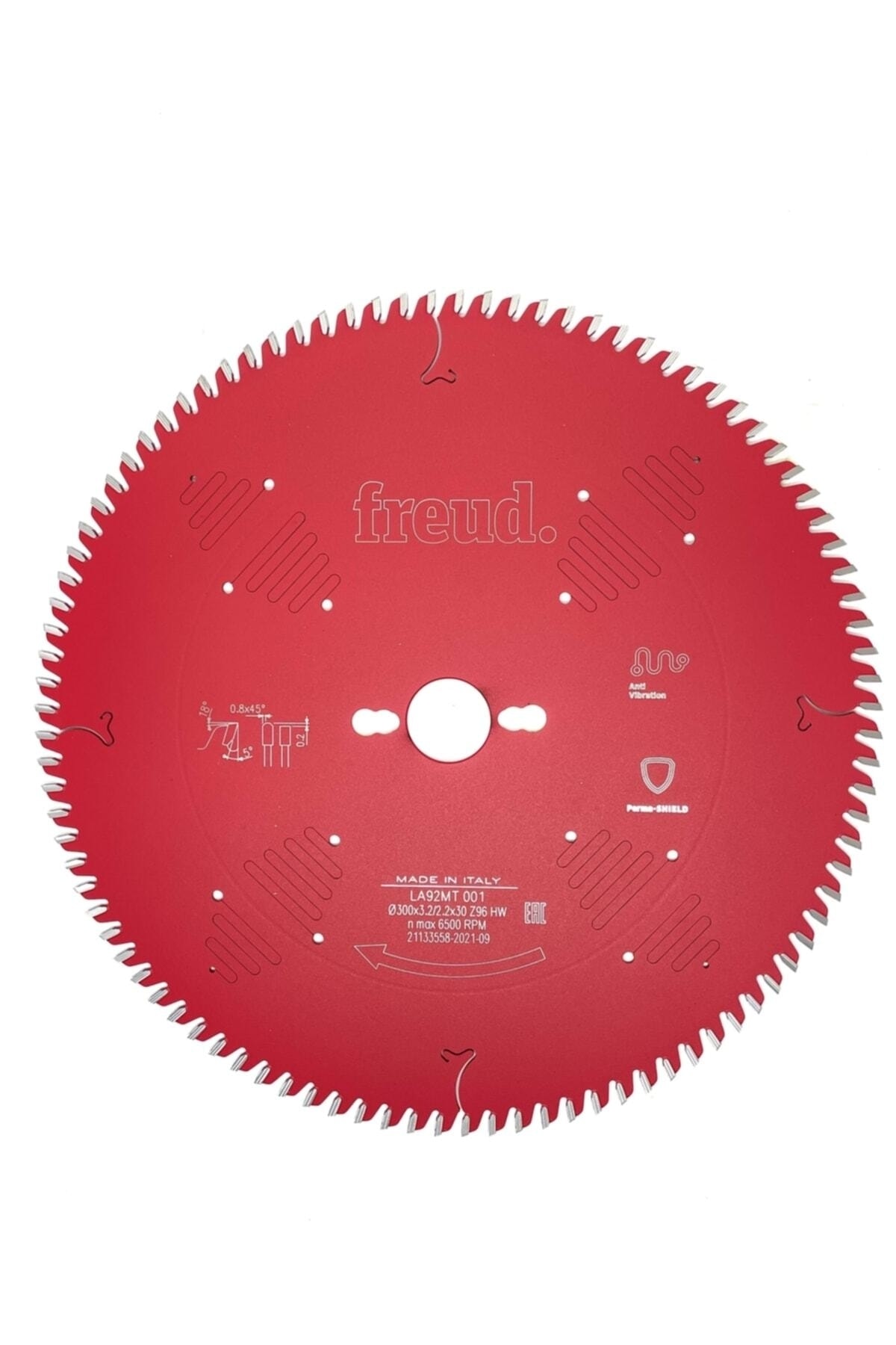 Freud Elmas Daire Testere Bıçağı 300x96 Teflon Trapez Suntalam Daire Testere 96 Diş