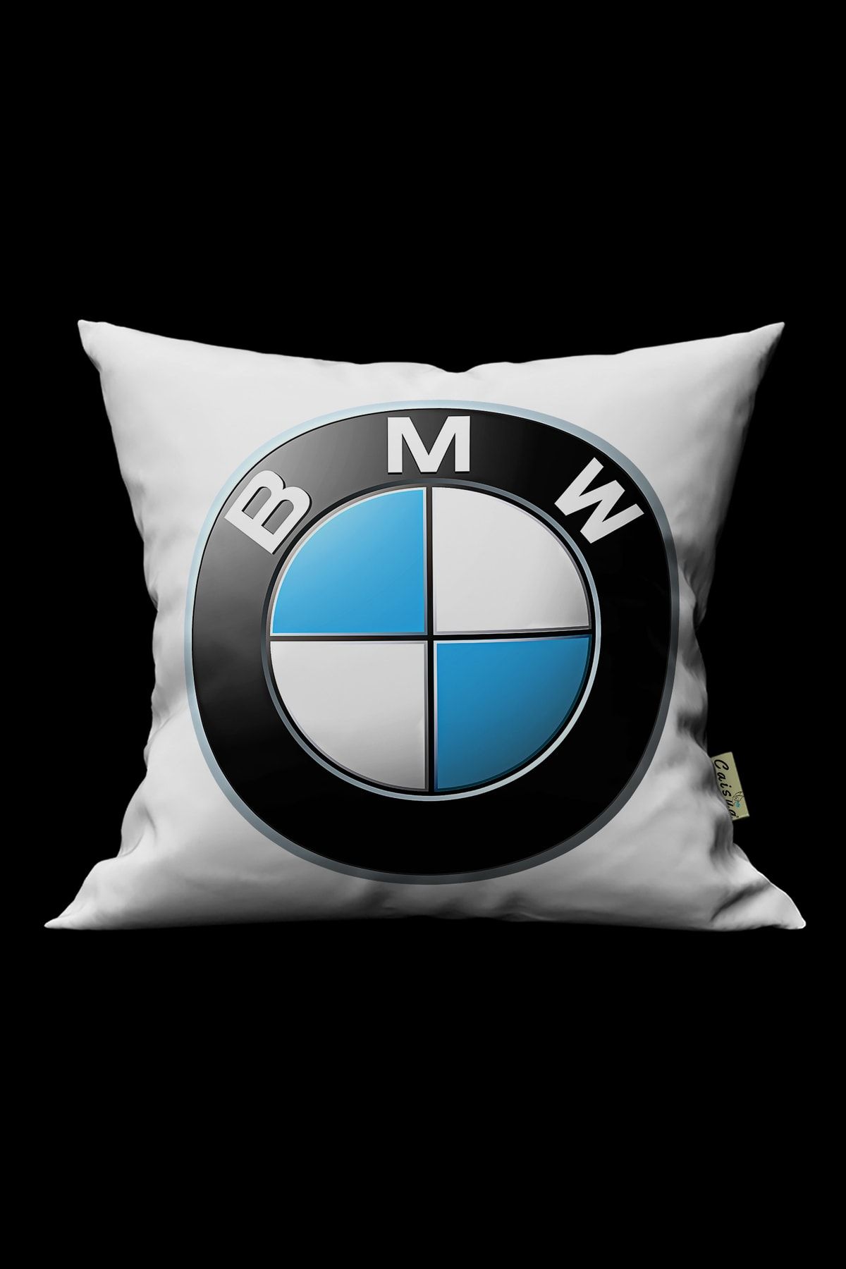 CeyCan Bmw Two Way Digital Printed Decorative Filled Pillow