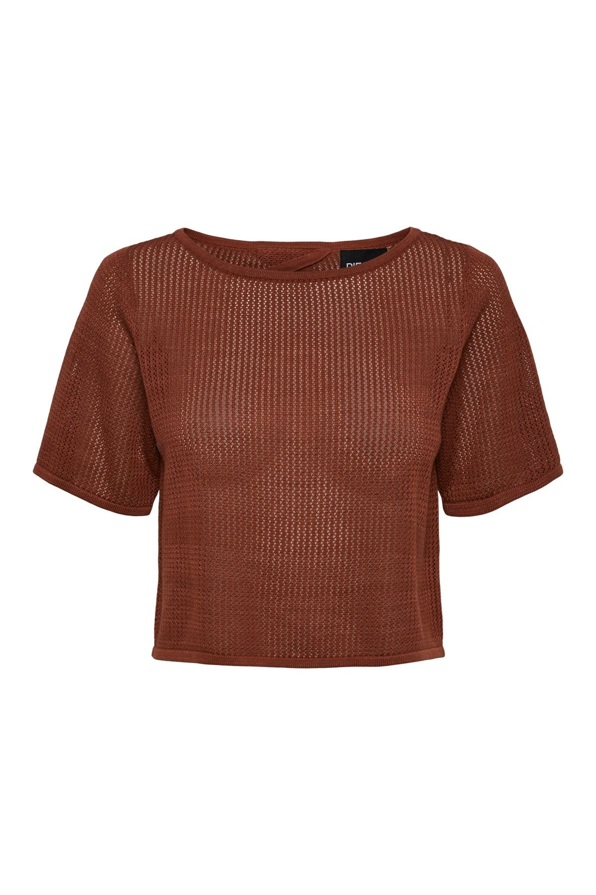 PIECES Pullover Braun Regular Fit Fast ausverkauft