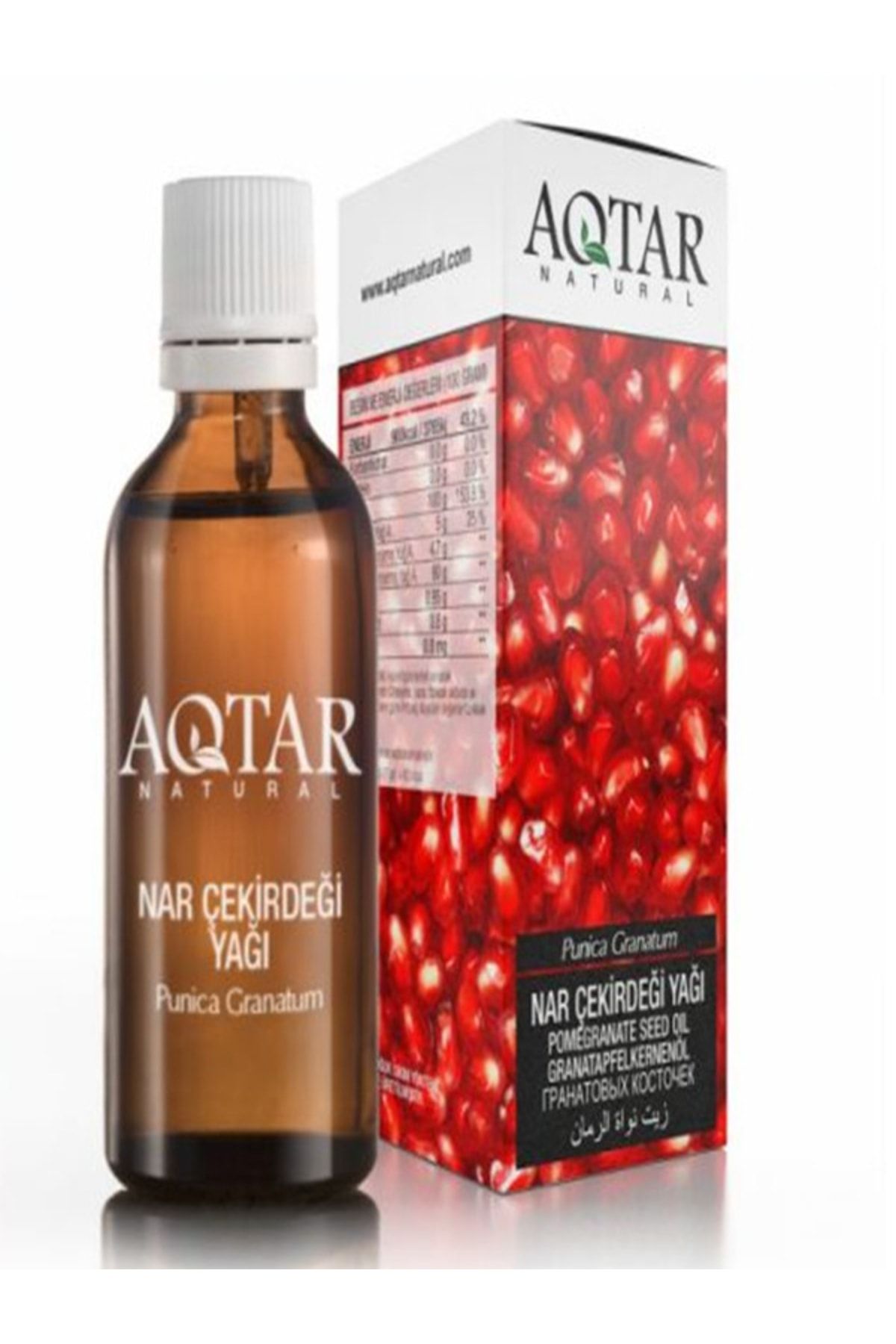 Aqtar Nar Çiçeği Yağı 50ml