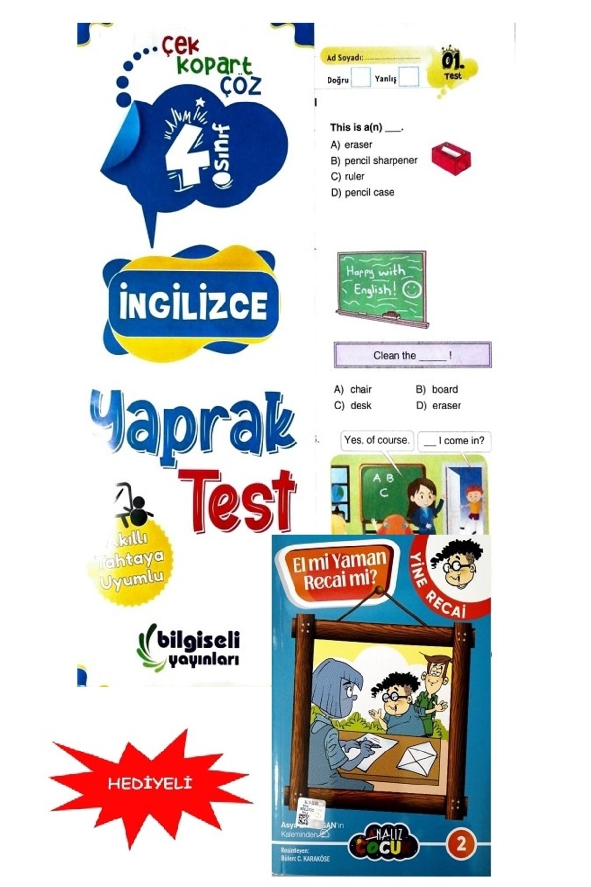 Bilgiseli Yayınları 4.sınıf Bilgiseli Ingilizce Yaprak Test