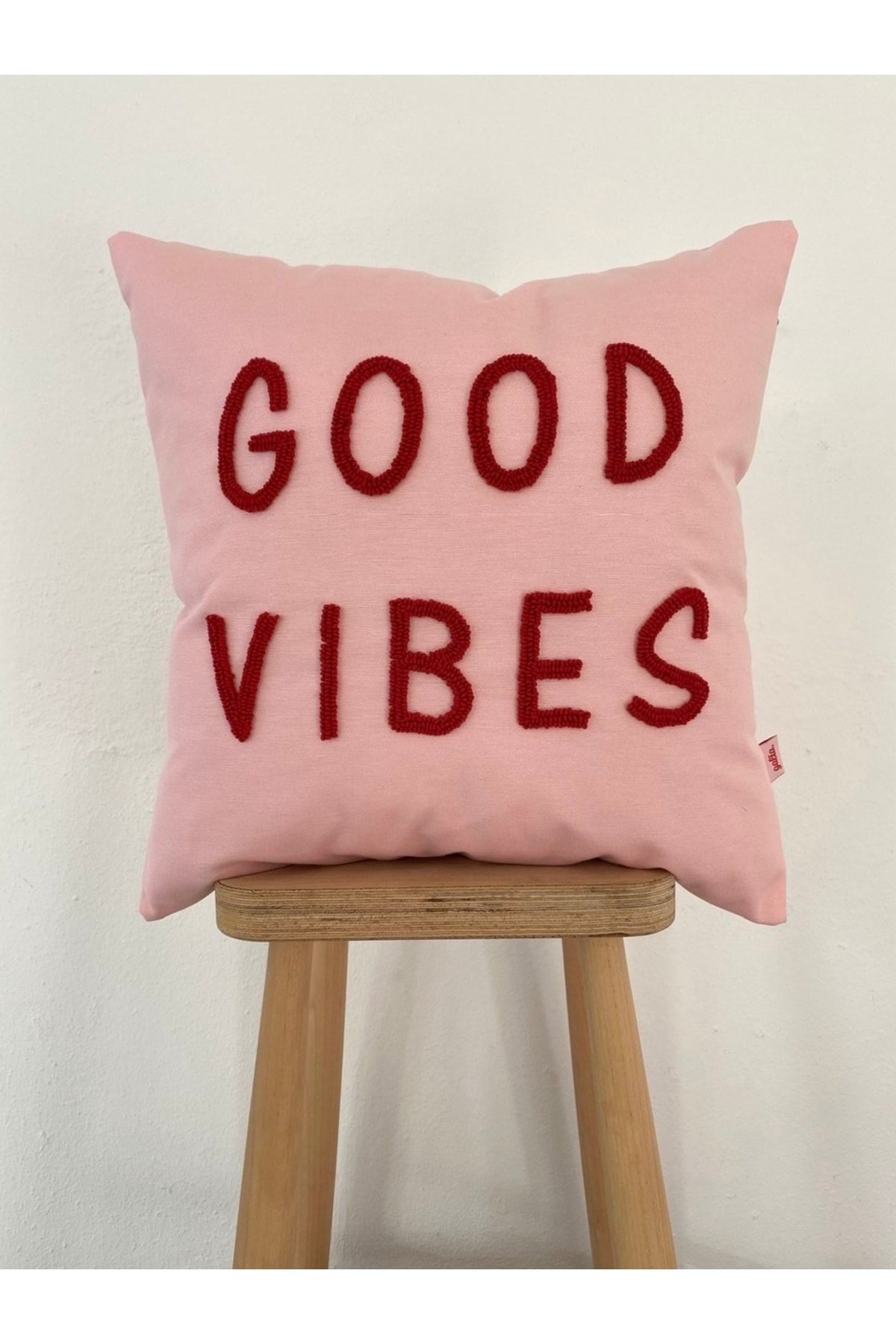 Good vibes cheap throw pillow
