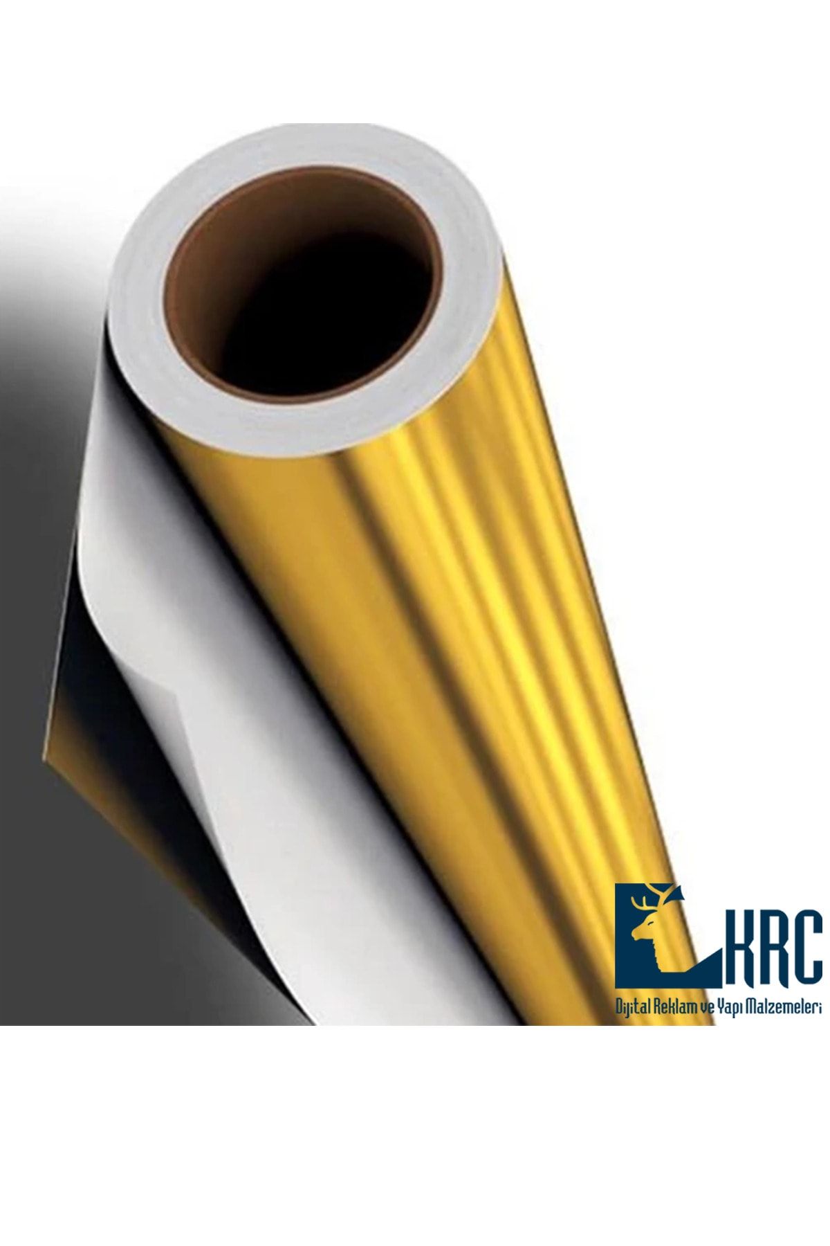 KRCDİJİTAL-Gold Nickel Plated - Gold Foil Adhesive Foil 122cm X 20cm 4