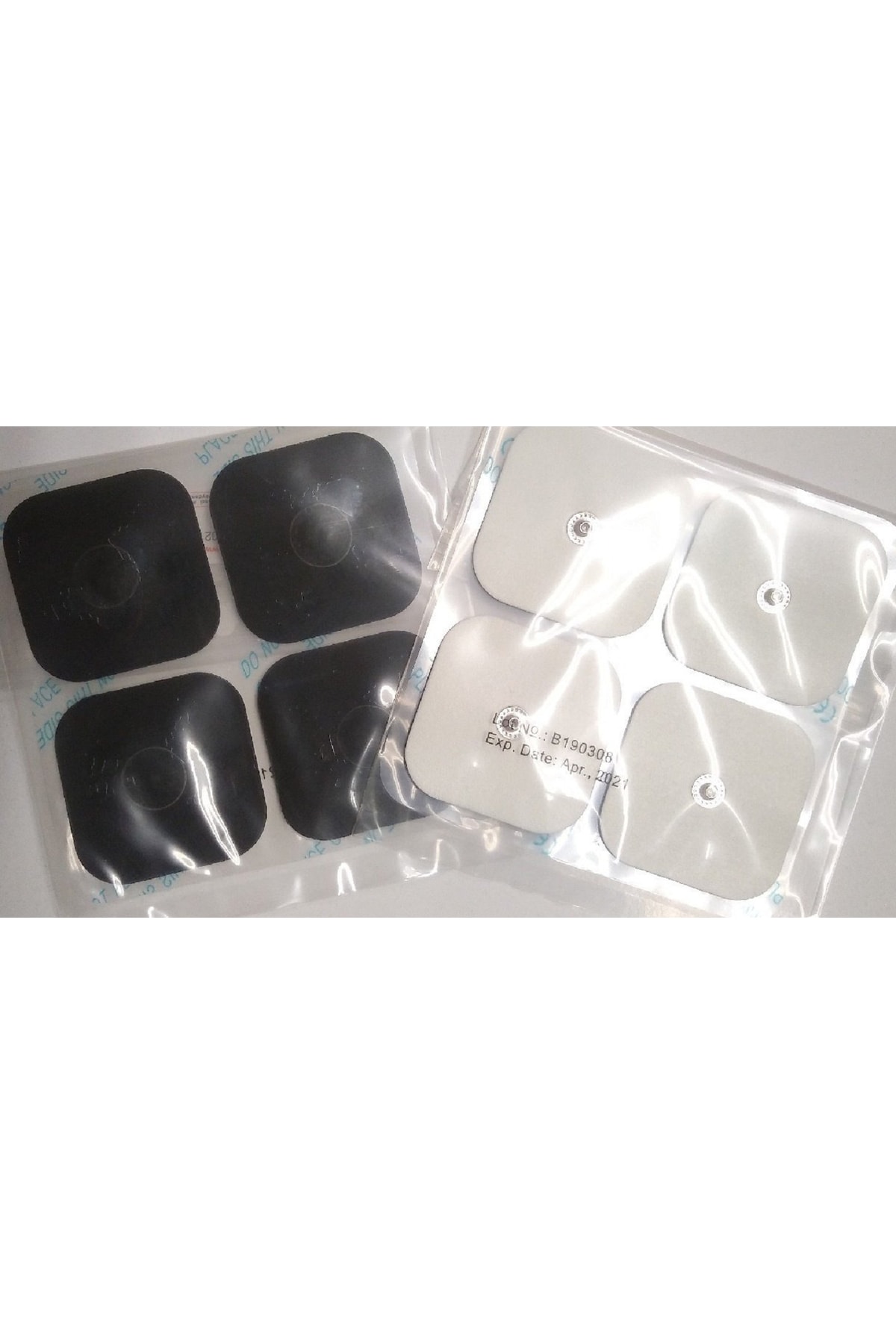 özdentıp Tens Elektrot Pedi Çıtçıtlı 5 X 5 Cm 2 Paket Pakette 4 Adet 2 Pakette 8 Adet