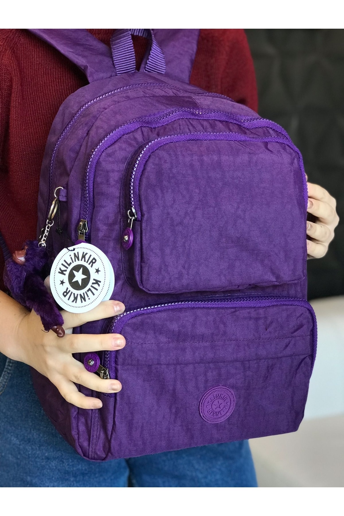 کوله پشتی زنانه بنفش Serenity | 62000000 اورجینال - تصویر 3