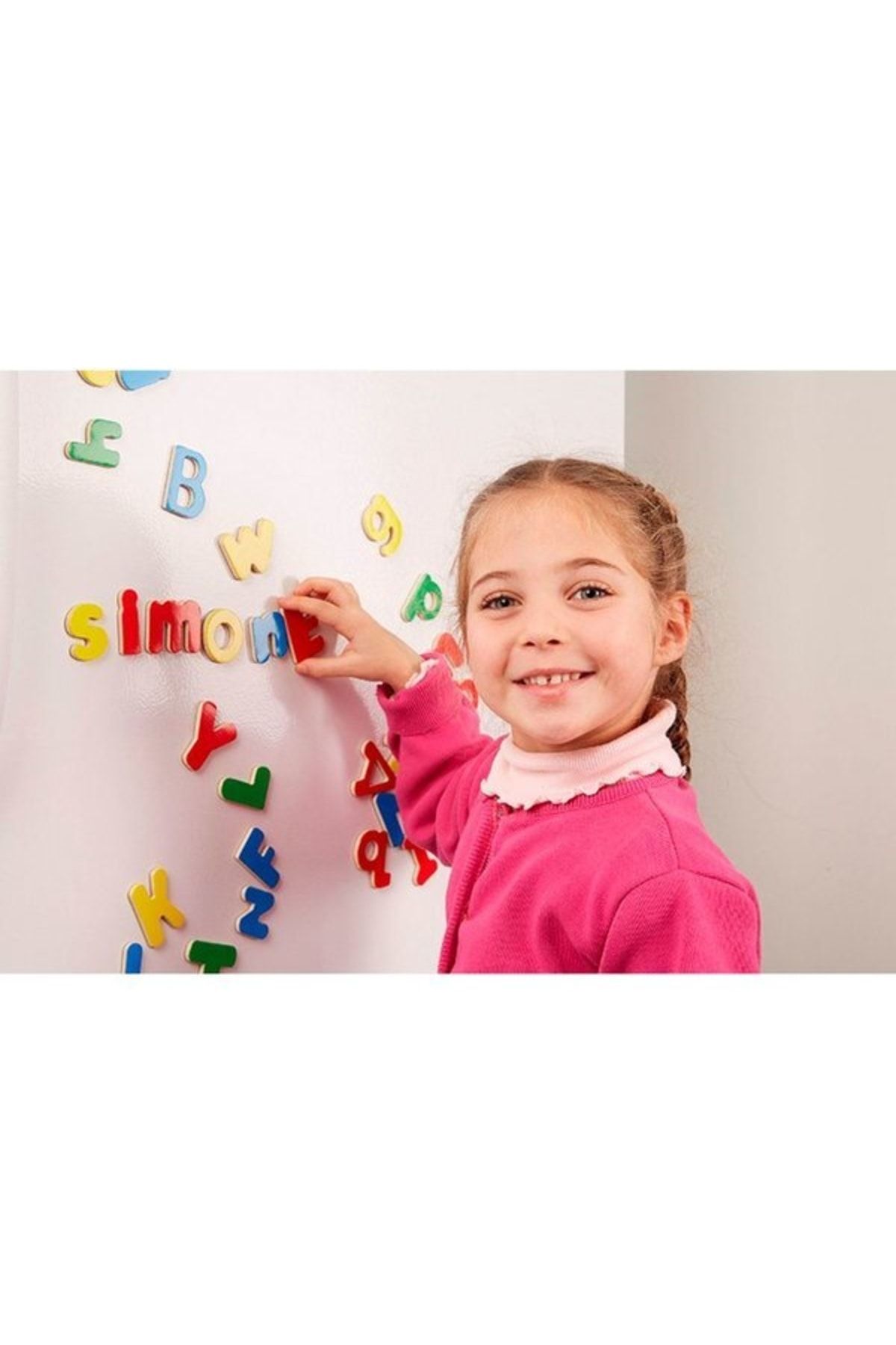 اسباب بازی های چوبی چند رنگ Melissa Doug M D. حروف magnetic Melissa & Doug