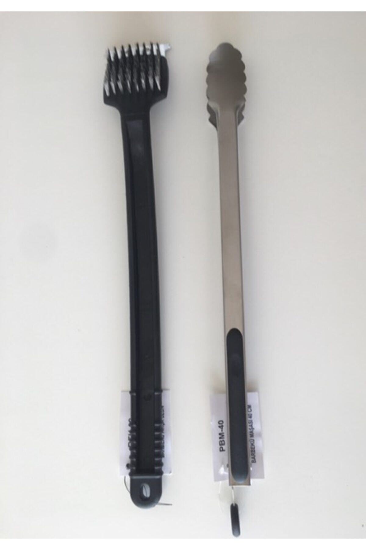 2'li Set Barbekü Maşası & Barbekü Fırçası 2
