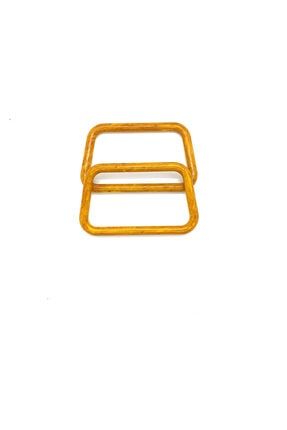 Çanta Sapı Plastik ( 1 Çift ) Sarı KKY001
