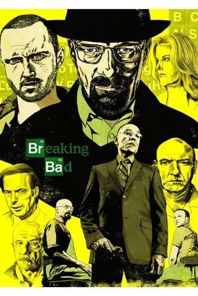 Breaking Bad Dizi Posteri - Film Afişleri 70x100 cm TRM21DBGSIA10151-70x100