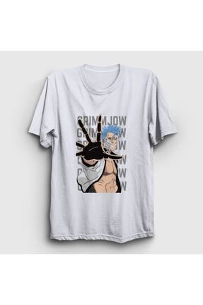 Unisex Beyaz Cero Grimmjow Anime Bleach T-shirt 127380tt