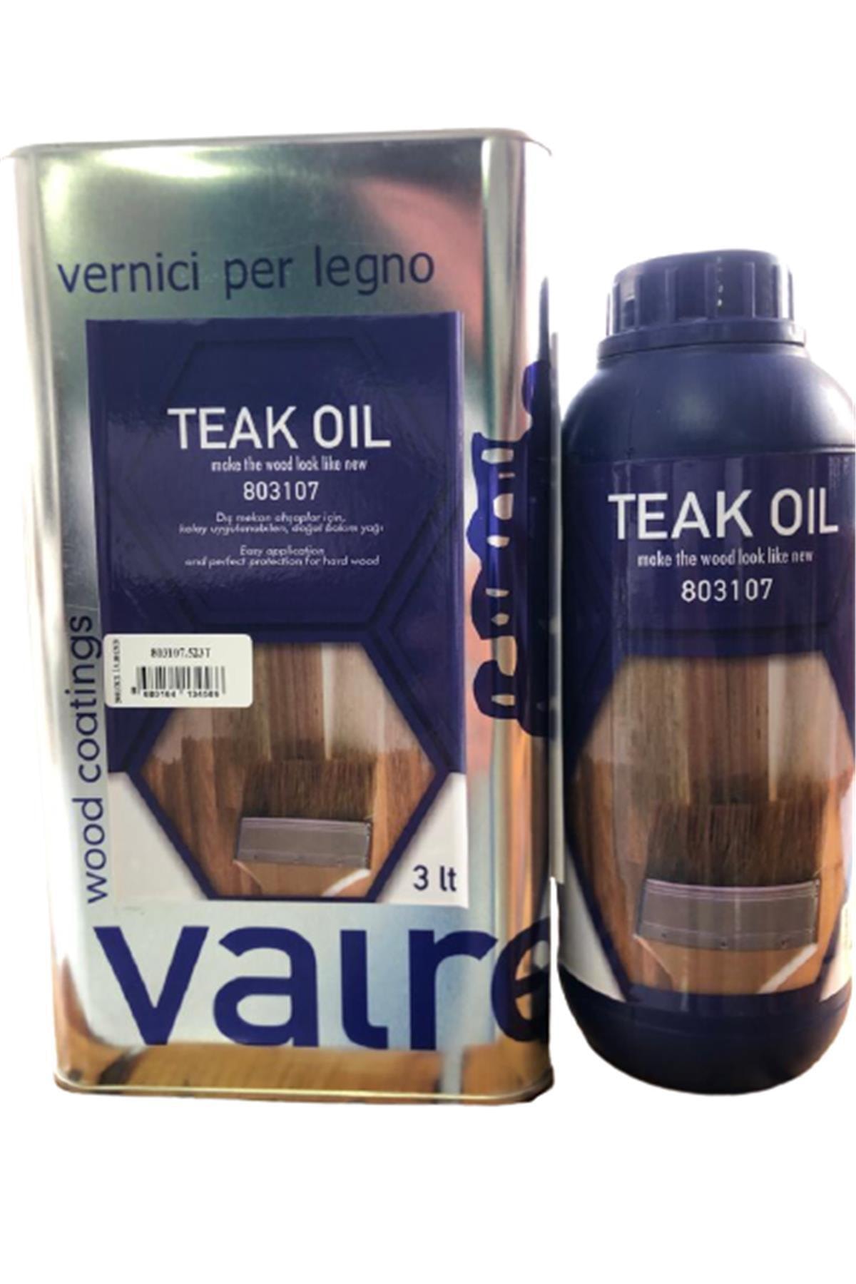Olio Per Teak Esterno - Trattamento Protettivo Per Legno | Confezione Da 3 Litri - Foto 2