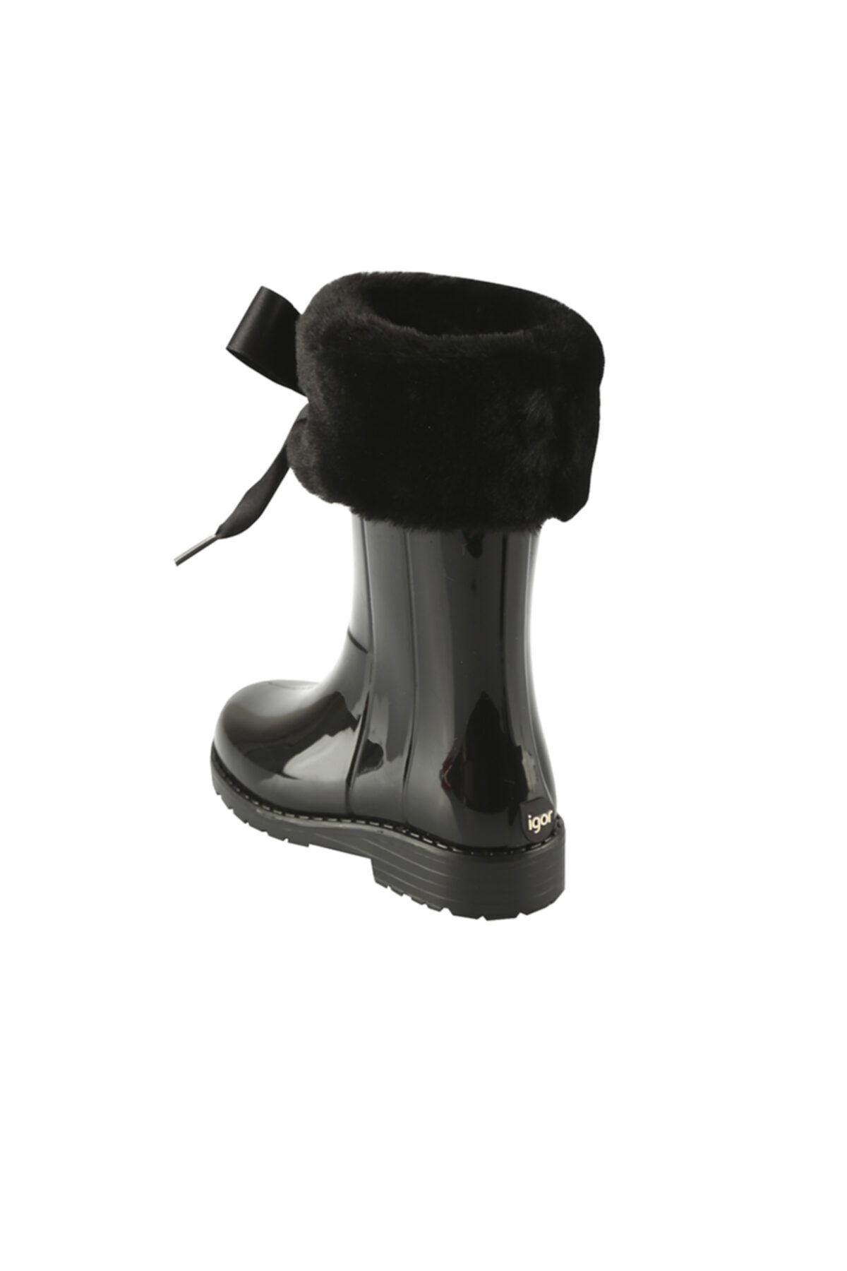 IGOR-W10239 Campera Charol Soft παιδικές μαύρες μπότες βροχής 3