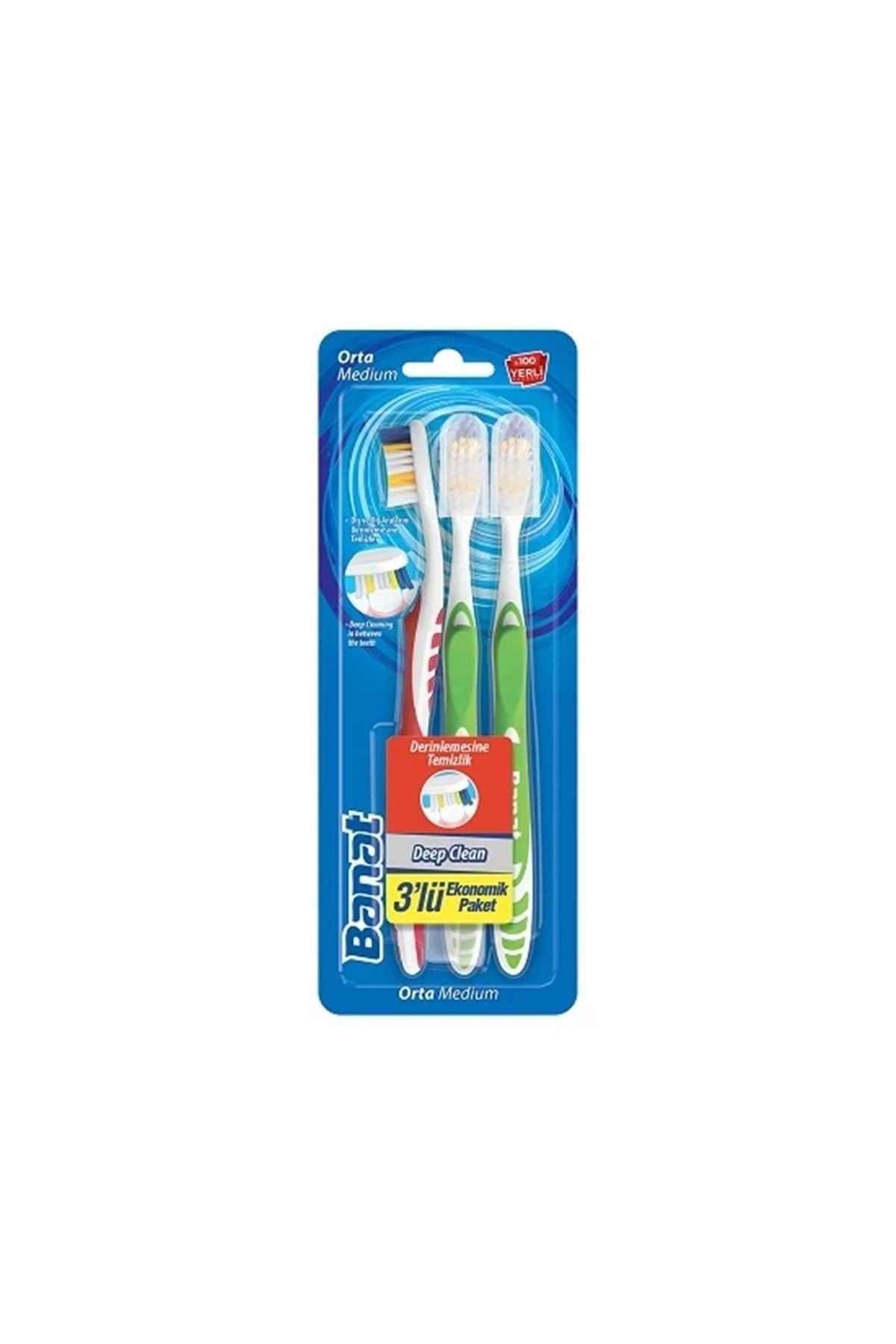banat deep clean dis fircasi 3 lu paket 515573 fiyati yorumlari trendyol