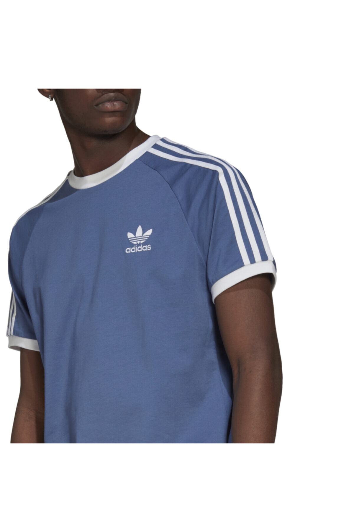 adidas 3 stripes blue