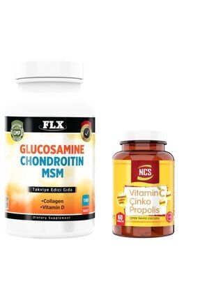 Glucosamine Chondroitin Msm 180 Tablet + Vitamin C Çinko Propolis 60 Tablet 47169174940