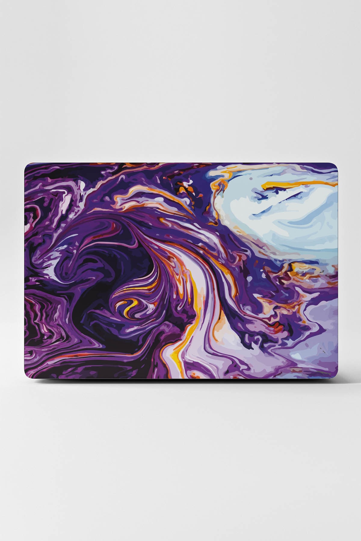 TUGİBU Laptop Sticker Kaplama Notebook Macbook Derin Mor