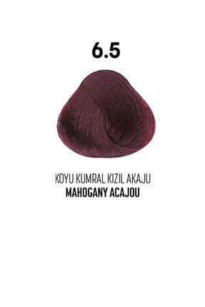 6.5 / Koyu Kumral Kızıl Akaju - Mahogany Acajou Glamlook Saç Boyası GLAMLOOK-869930020