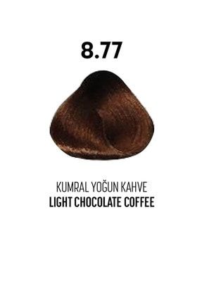 8.77 / Kumral Yoğun Kahve - Light Chocolate Coffee Glamlook Saç Boyası GLAMLOOK-869930020